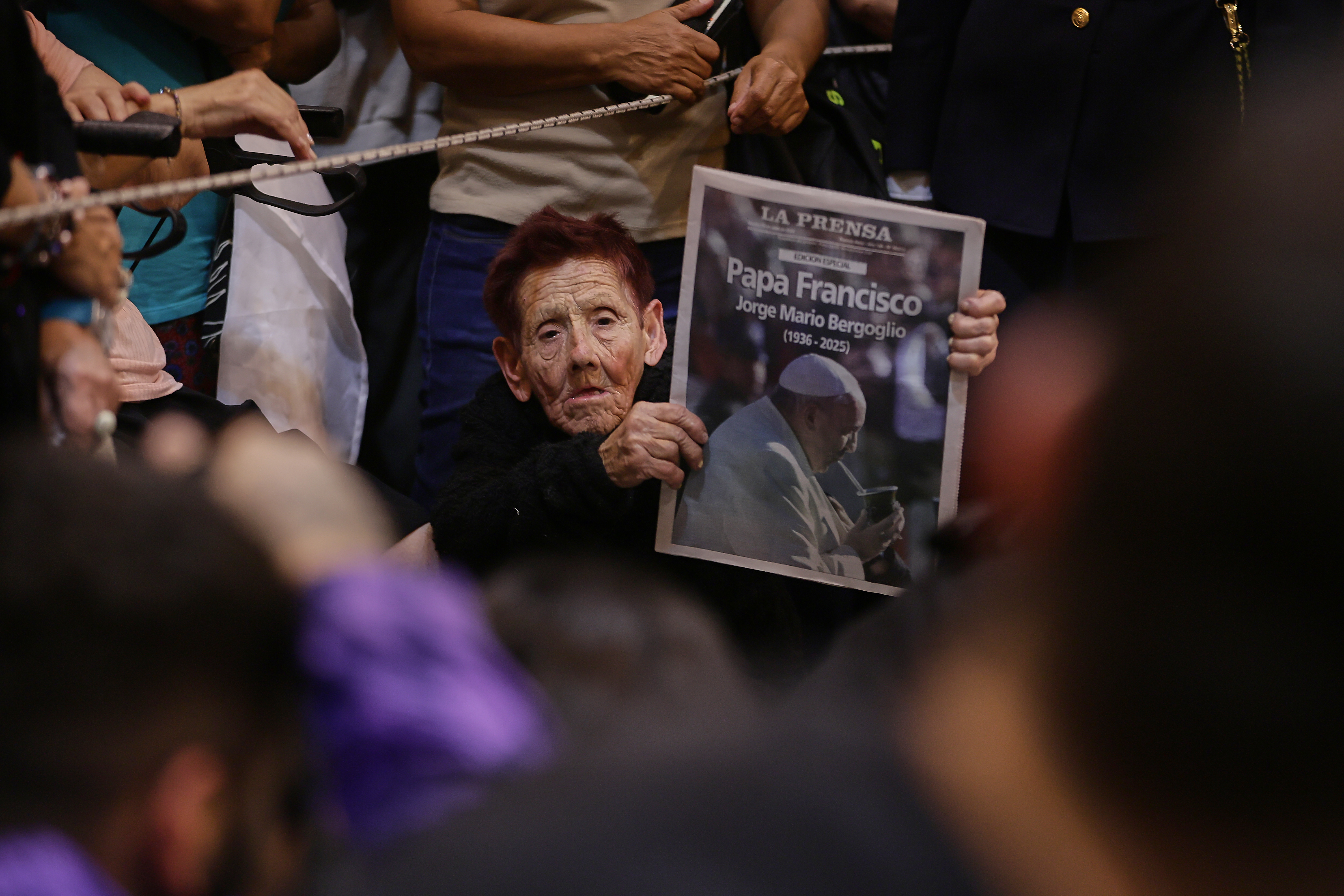 Buenos Aires, Argentina - April 22, 2025: Argentine government officials attended an interreligio...