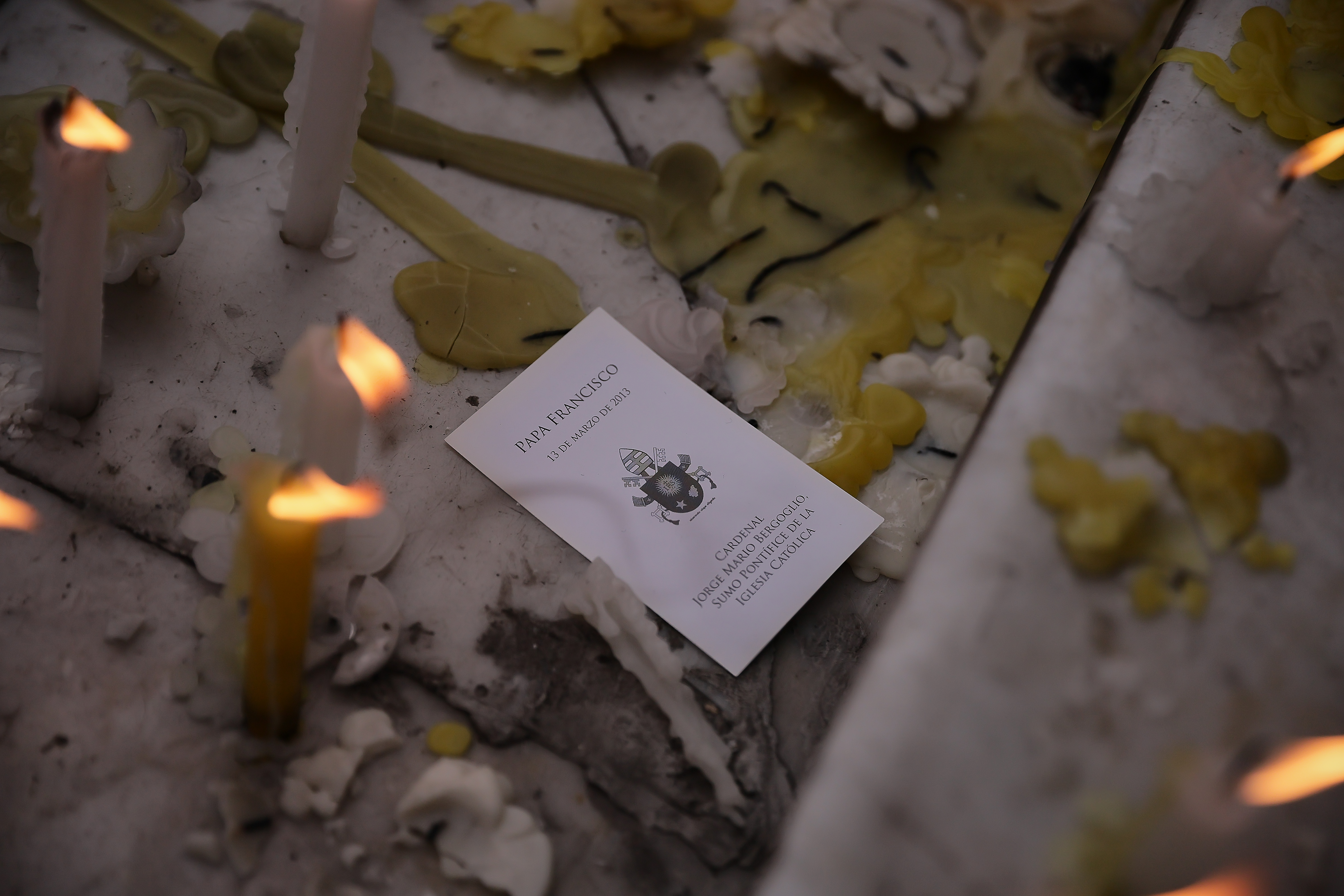 Argentine government officials attended an interfaith ceremony in honor of Pope Francis following his passing Buenos Aires, Argentina - April 22, 2025: Argentine government officials attended an interreligio...