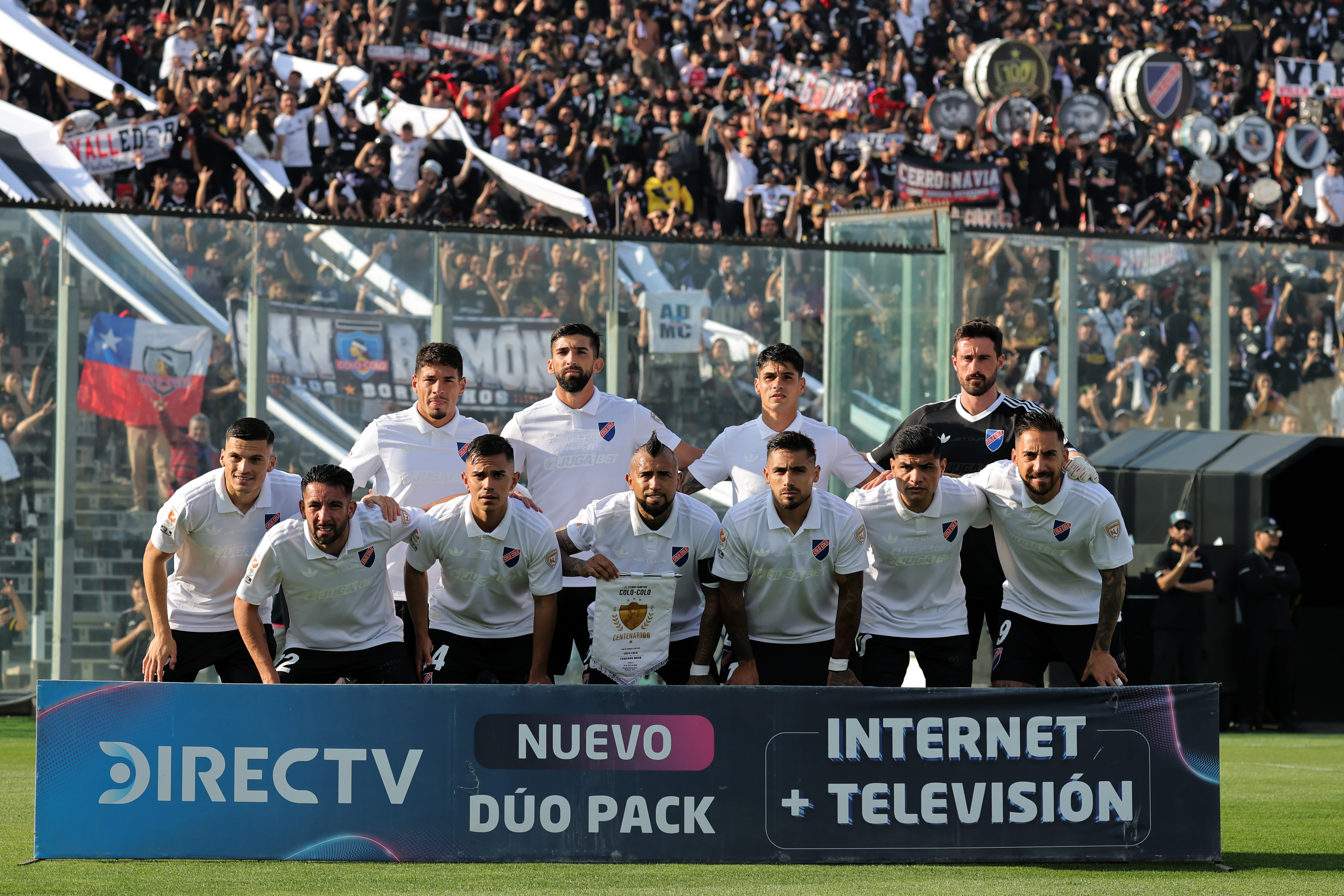 Con doblete de Marcos Bolados, Colo Colo vuelve al triunfo en la Liga de Primera de Chile Santiago, Chile - 26 abril, 2025: Colo Colo celebra tras vencer 2-0 a Coquimbo Unido en un partid...