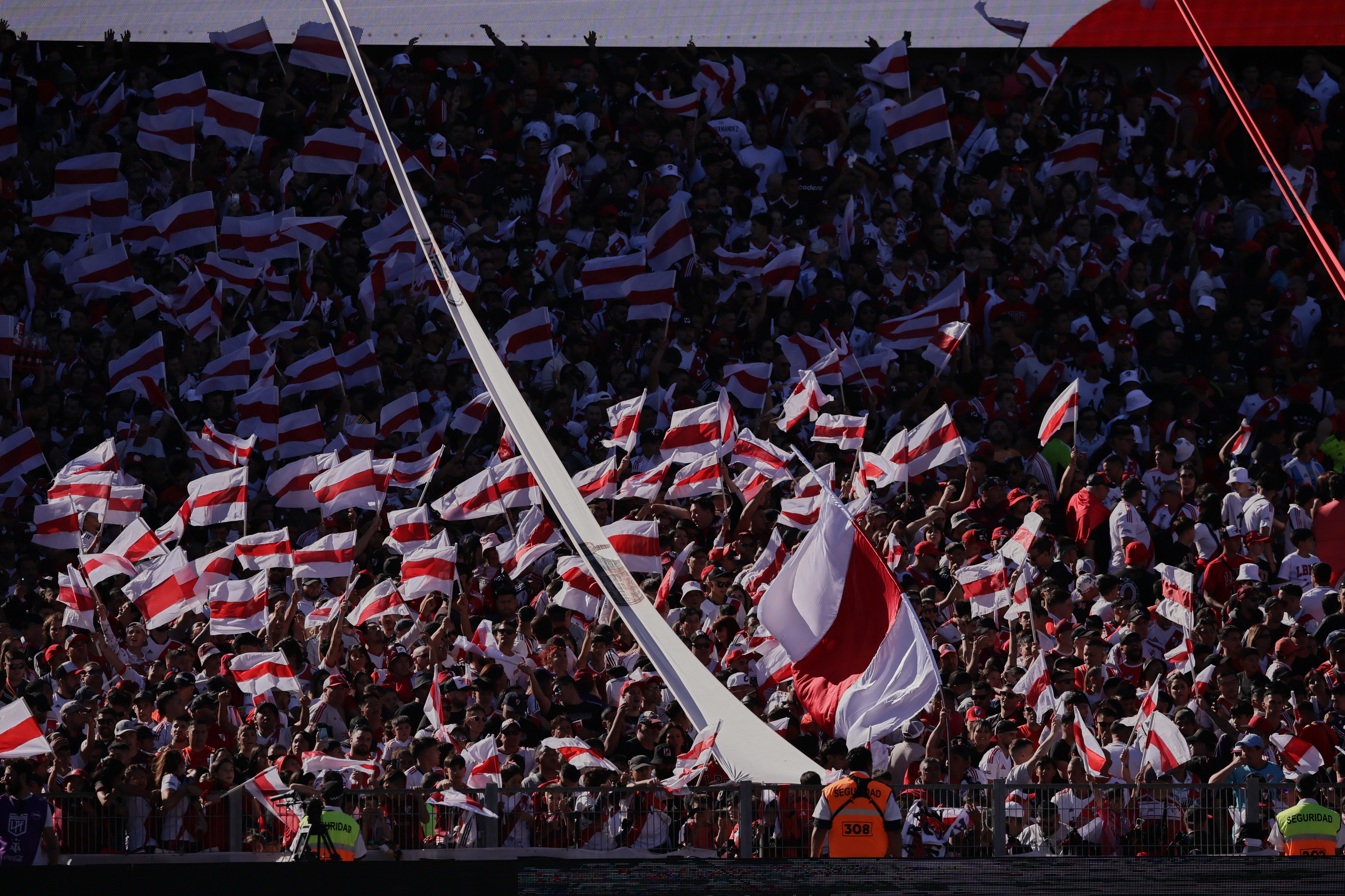 River Plate hosts Boca Juniors in a crucial match for the 2025 Apertura Tournament Buenos Aires, Argentina - April 27, 2025: River Plate and Boca Juniors face off at Estadio Monume...