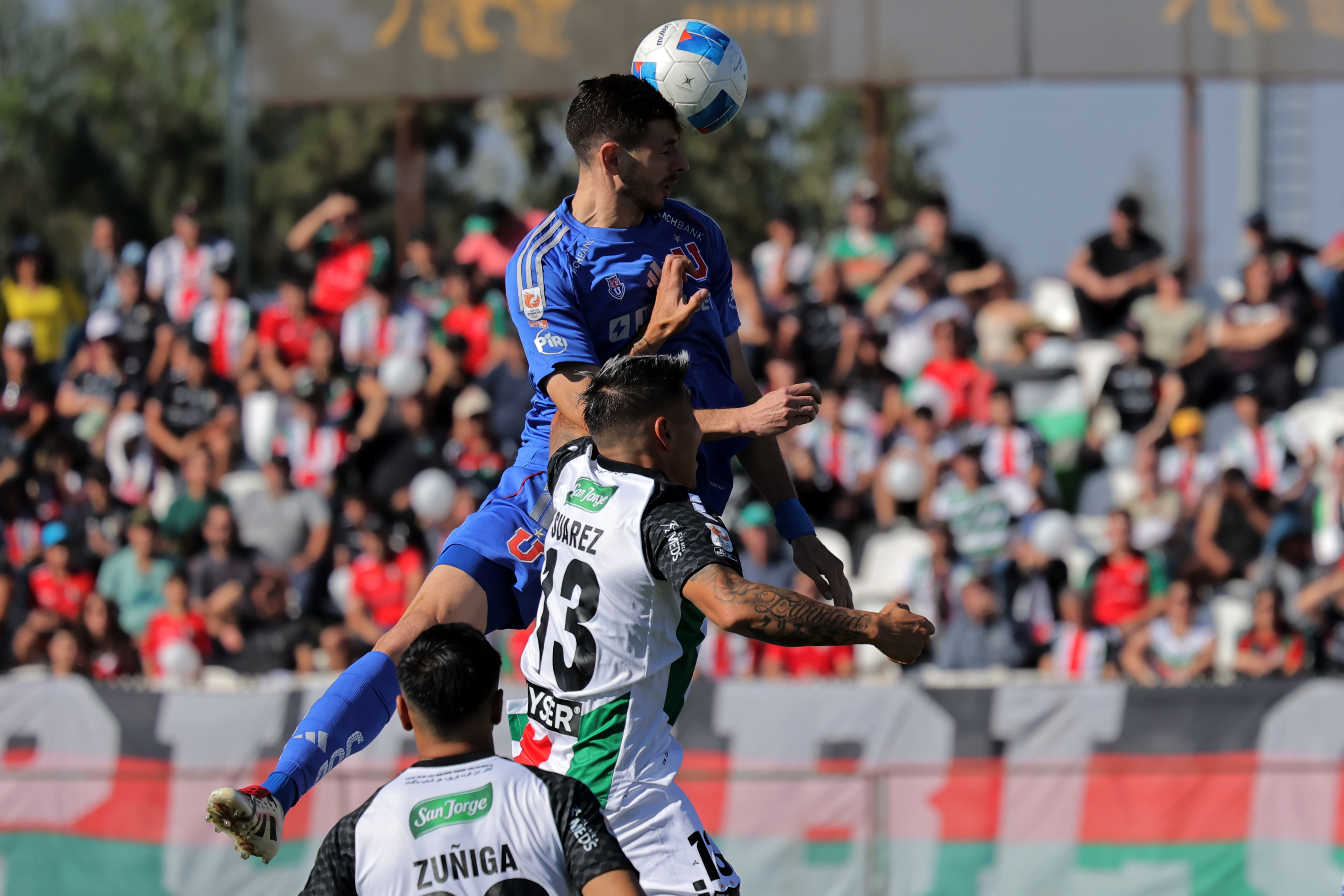 La "U" consigue un sufrido triunfo como visitante previo al Clásico Universitario Santiago, Chile - 27 abril, 2025: Universidad de Chile logró un sufrido triunfo 3-2 sobre Palest...