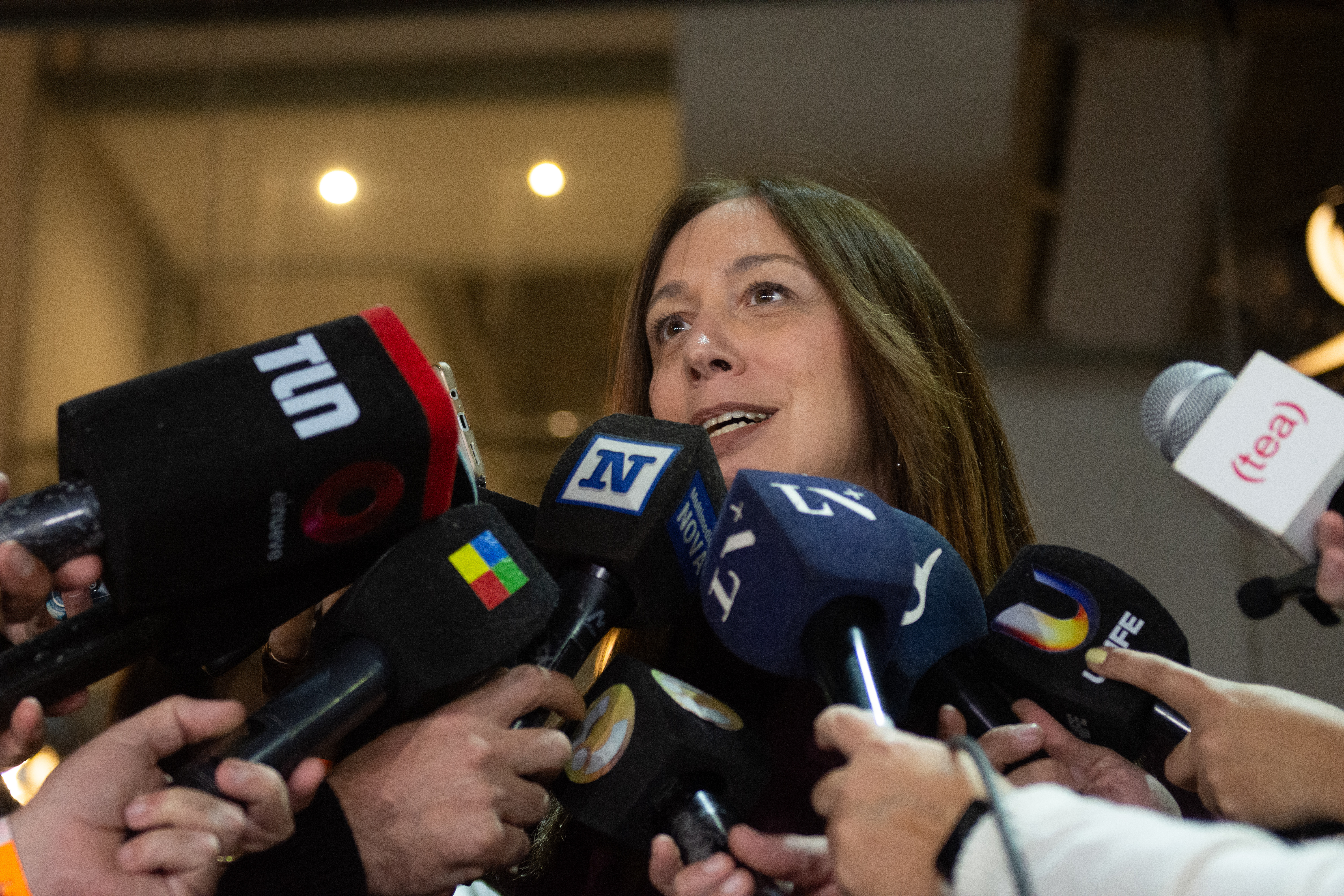 Buenos Aires, Argentina - 29 abril, 2025: Los principales candidatos a legisladores porteños lle...