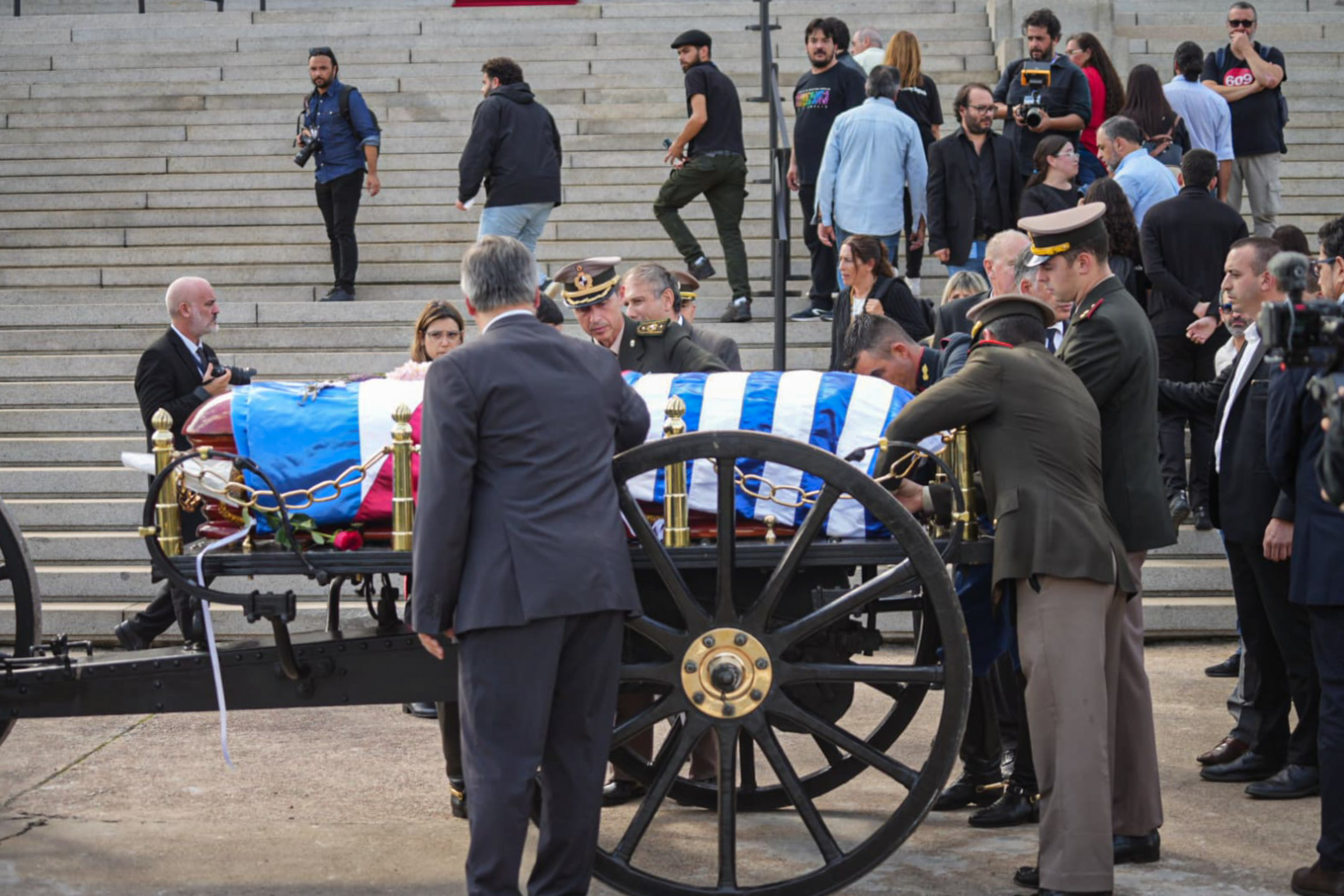 Montevideo. Uruguay, 14.05.2025Política.  Ultimo adiós a José Pepe Mujica. Cortejo Fúnebre d...