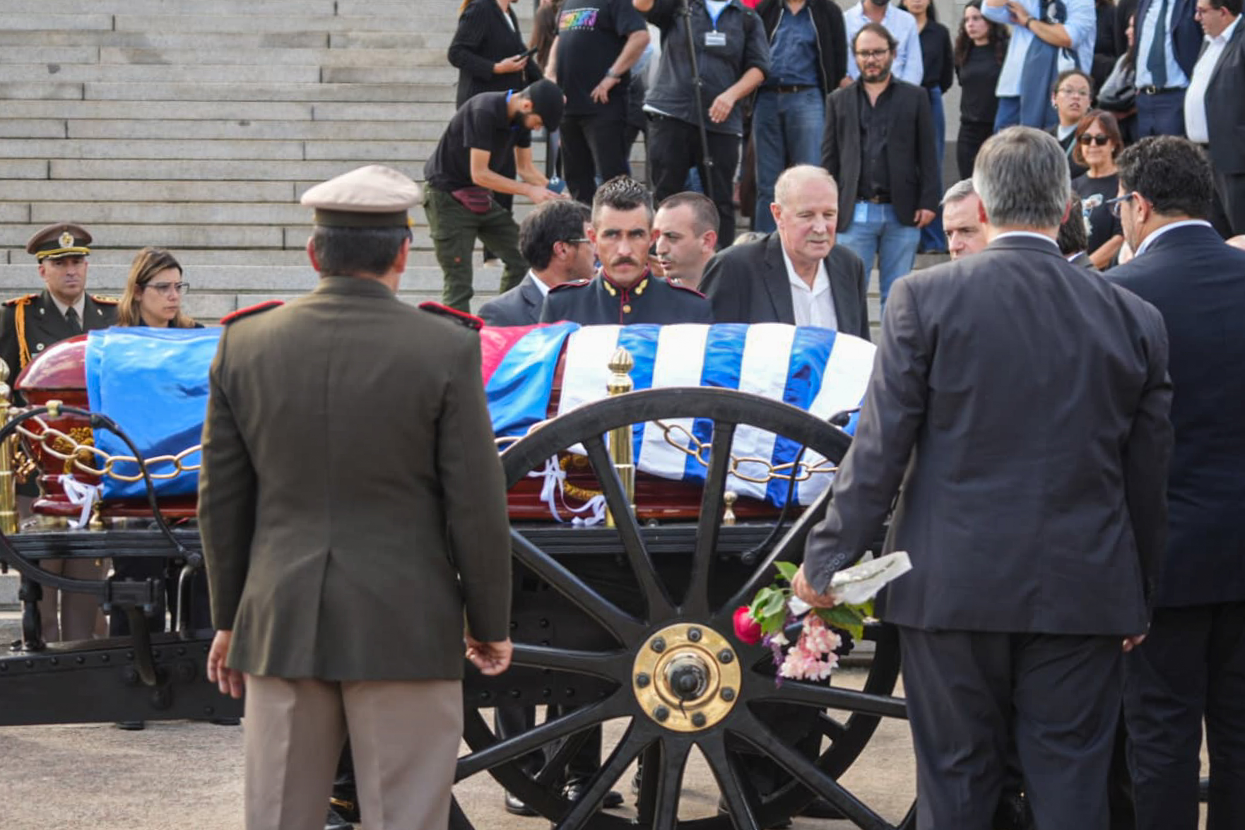 Montevideo. Uruguay, 14.05.2025Política.  Ultimo adiós a José Pepe Mujica. Cortejo Fúnebre d...