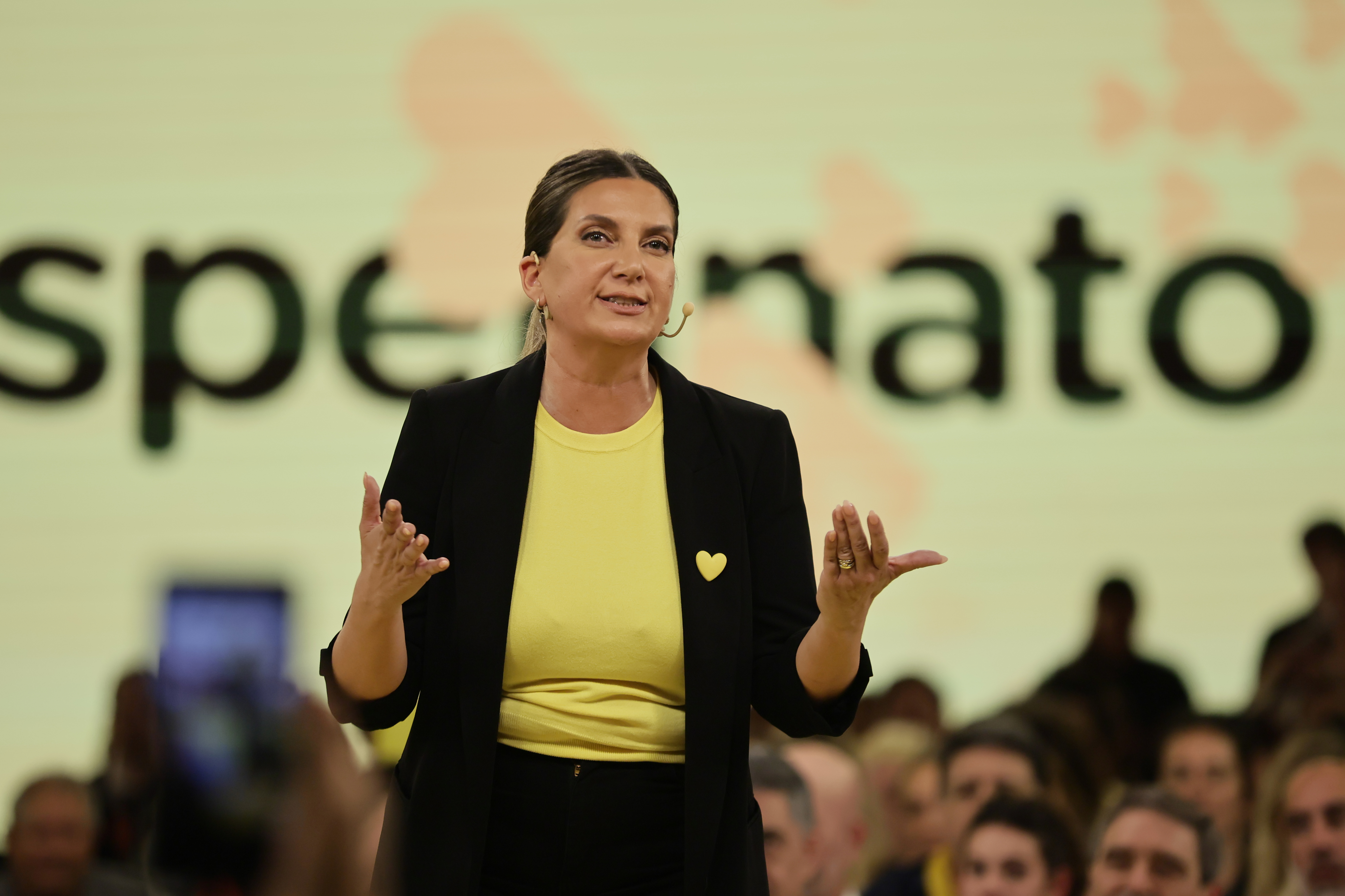 Buenos Aires, Argentina – 15 mayo, 2025: Silvia Lospennato, candidata a legisladora por Juntos ...