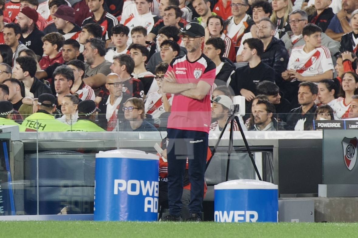 Buenos Aires, Argentina - May 15, 2025: River Plate hosts Independiente del Valle (Ecuador) in a ...