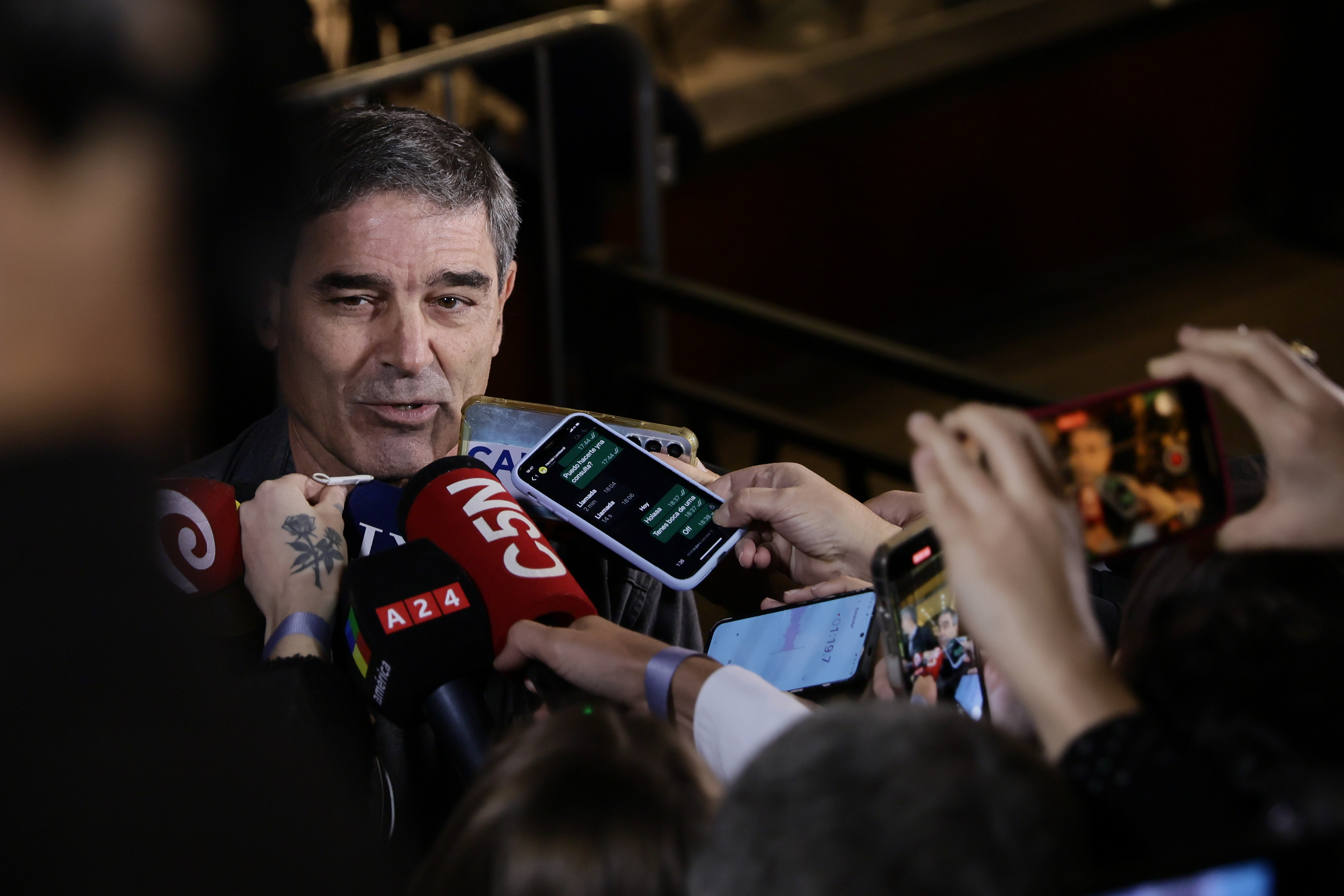 Bunker PRO Buenos Aires, Argentina - 18 mayo, 2025: EL ministro de salud de la Ciudad de Buenos Aires habla ...