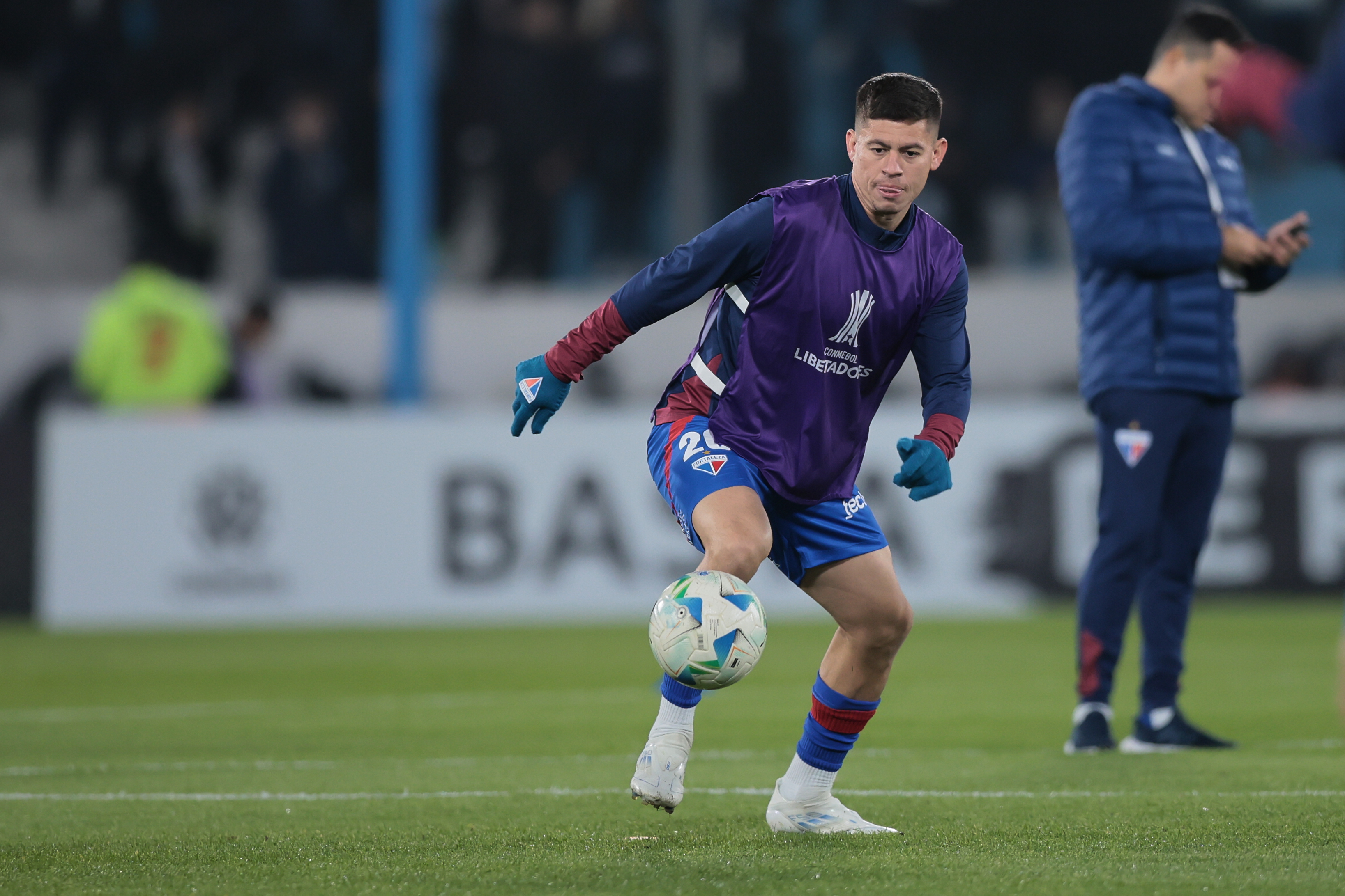Decisive Group E match between Racing and Fortaleza at El Cilindro stadium in Avellaneda Avellaneda, Argentina - May 29, 2025: Players of Argentina’s Racing Club and Brazil’s Fortale...