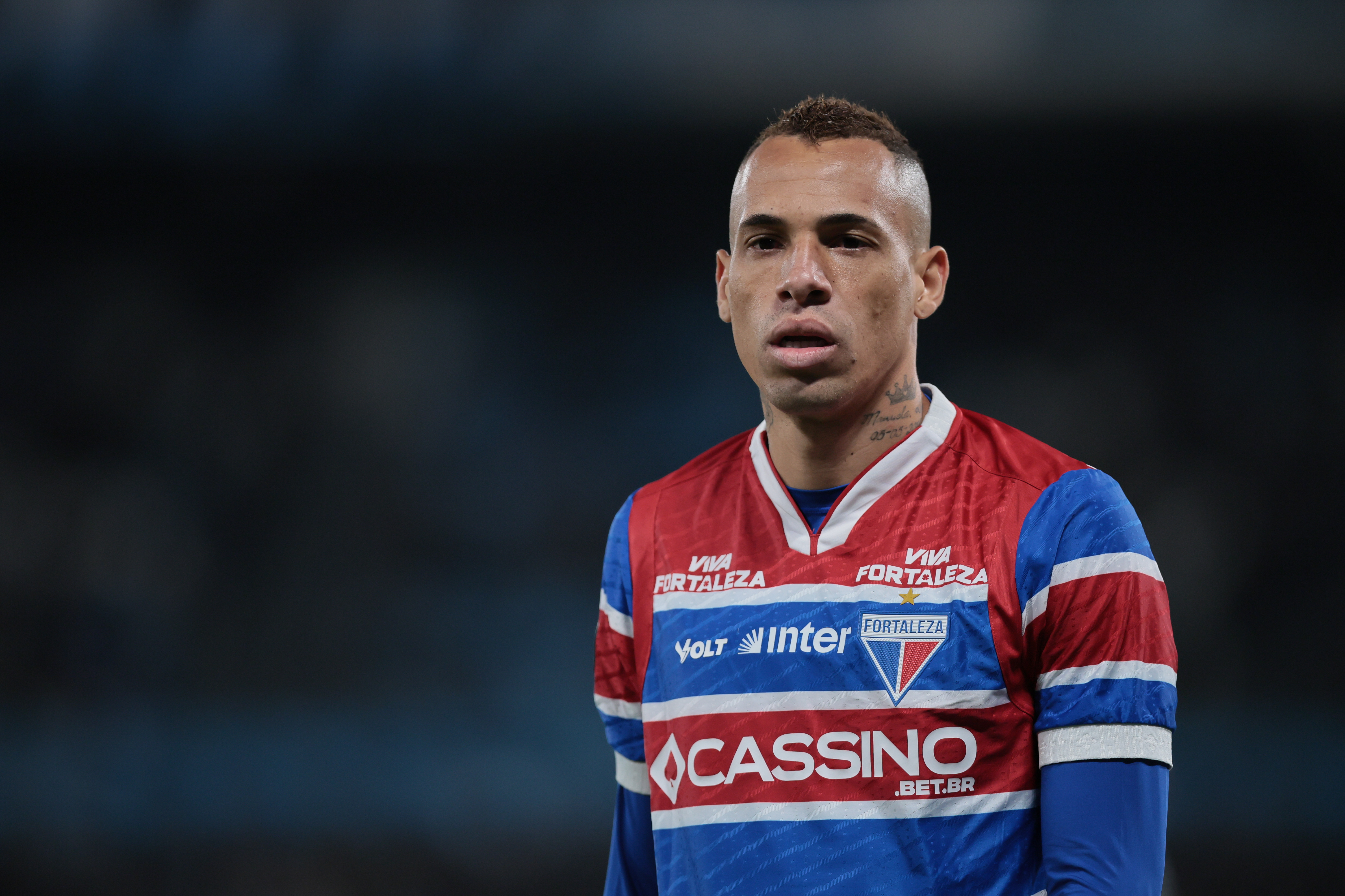 Decisive Group E match between Racing and Fortaleza at El Cilindro stadium in Avellaneda Avellaneda, Argentina - May 29, 2025: Players of Argentina’s Racing Club and Brazil’s Fortale...