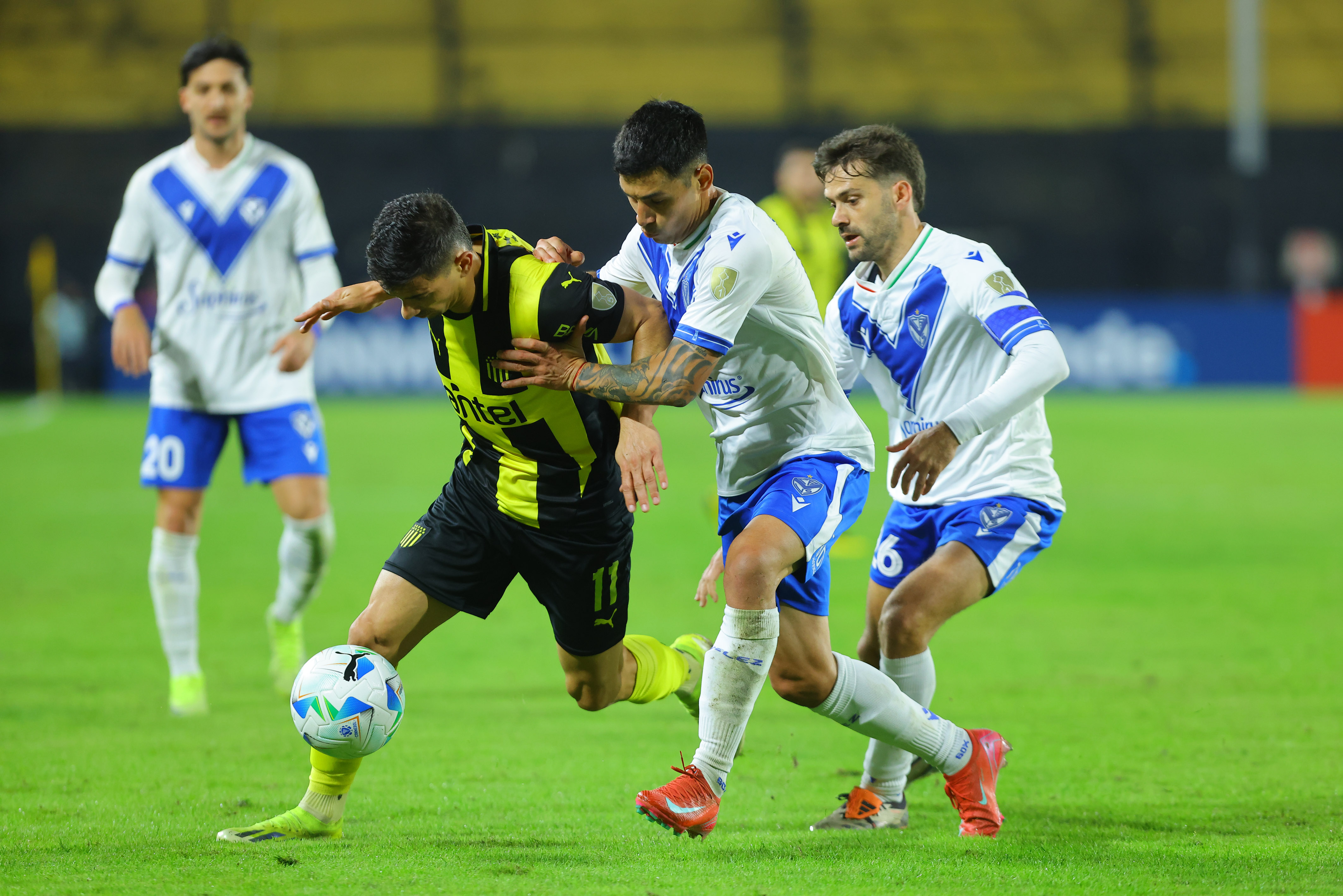 Peñarol vs Velez Sarfield Montevideo, Uruguay, 29.05.2025
Deportes. Futbol. Copa Libertadores. Peñarol recibe a Velez Sar...