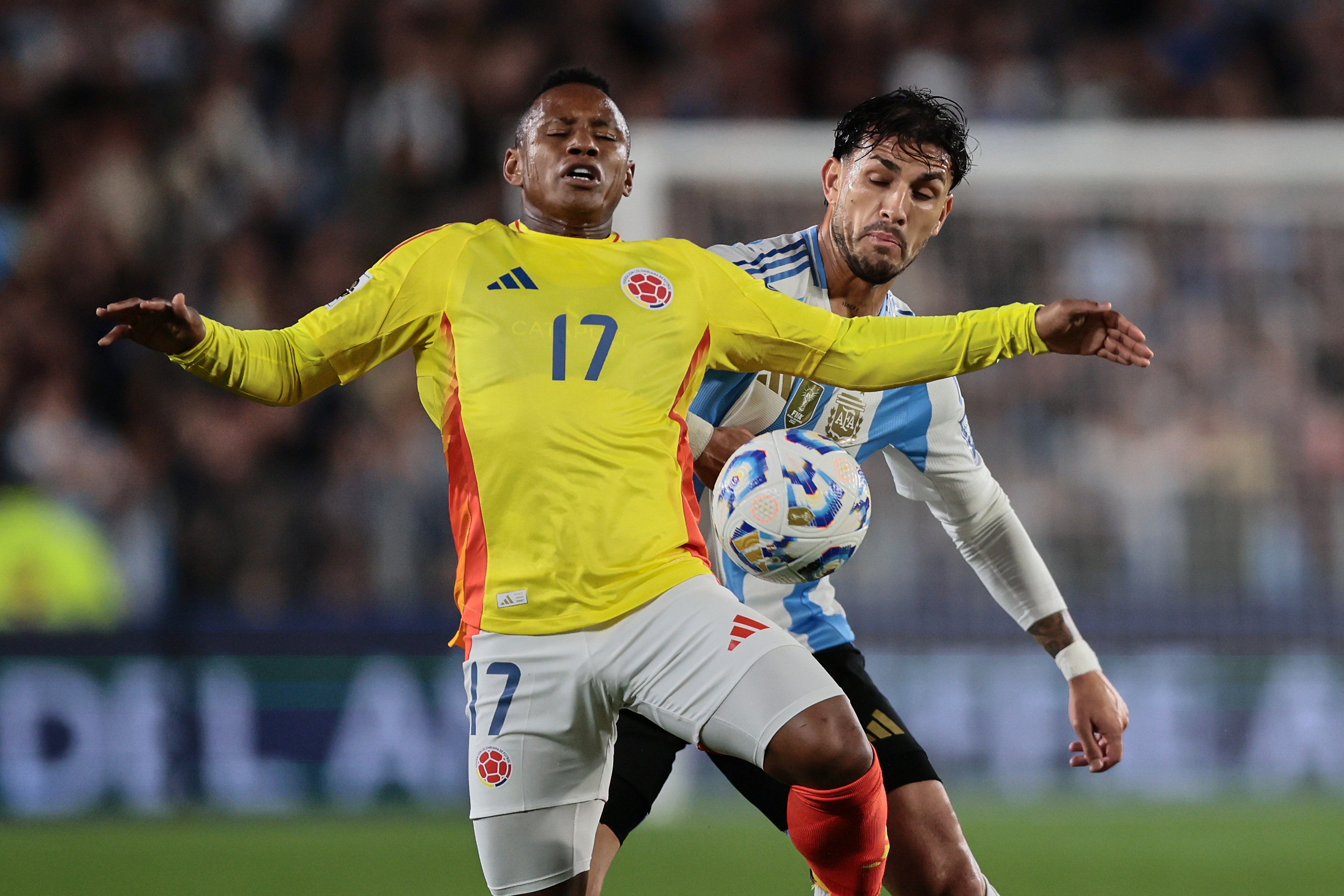 Almada scored a late equalizer after Enzo Fernández’s red card Buenos Aires, Argentina – June 10, 2025: Argentina’s national team drew 1-1 against Colombia ...