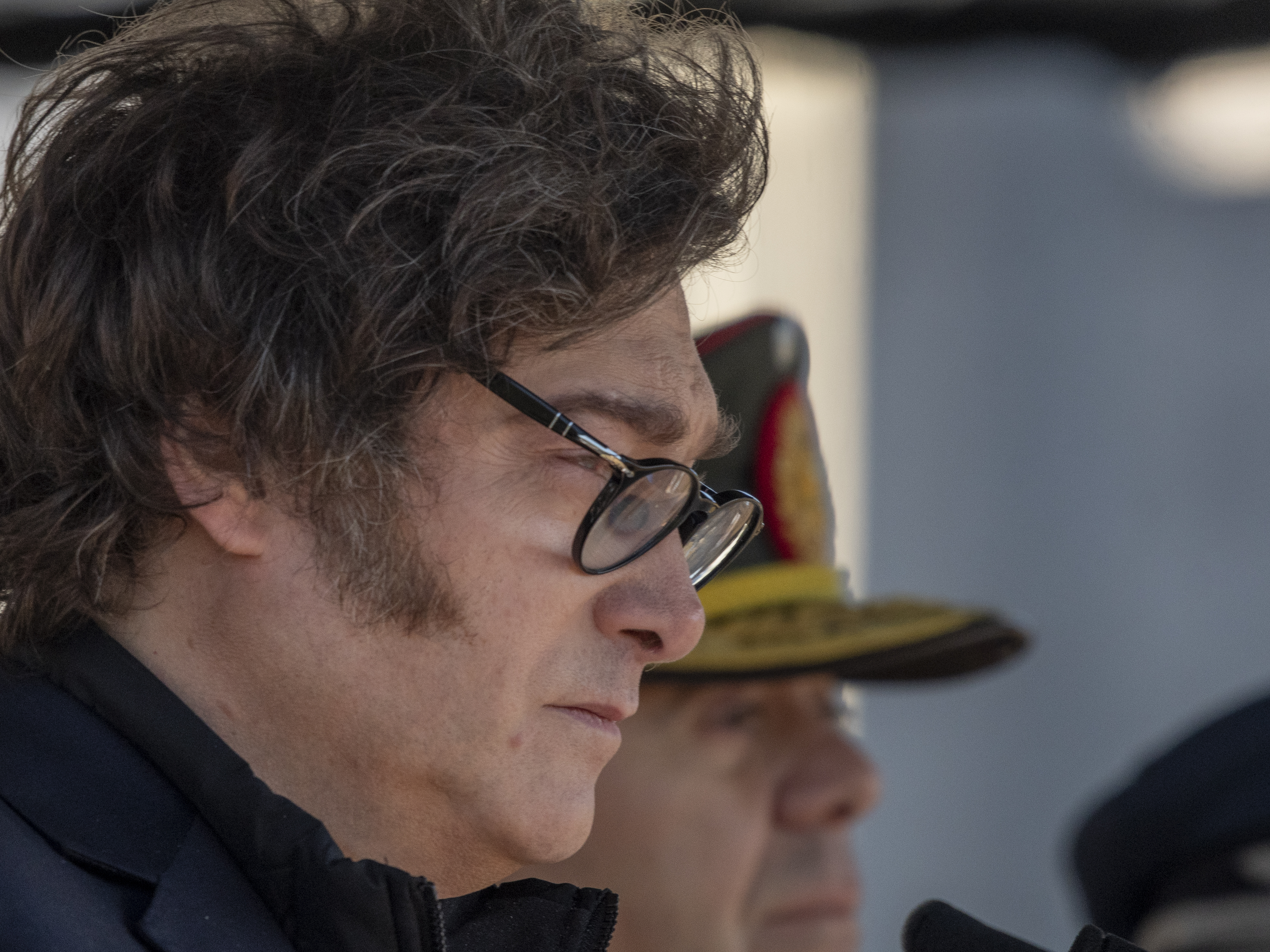 June 20, 2025. City of Buenos Aires, Argentina. Flag Day event with the presence of the President of the Nation, Javier Milei. City of Buenos Aires, June 20, 2025.
President Javier Milei during the Flag Day Ceremony.
Polo ...