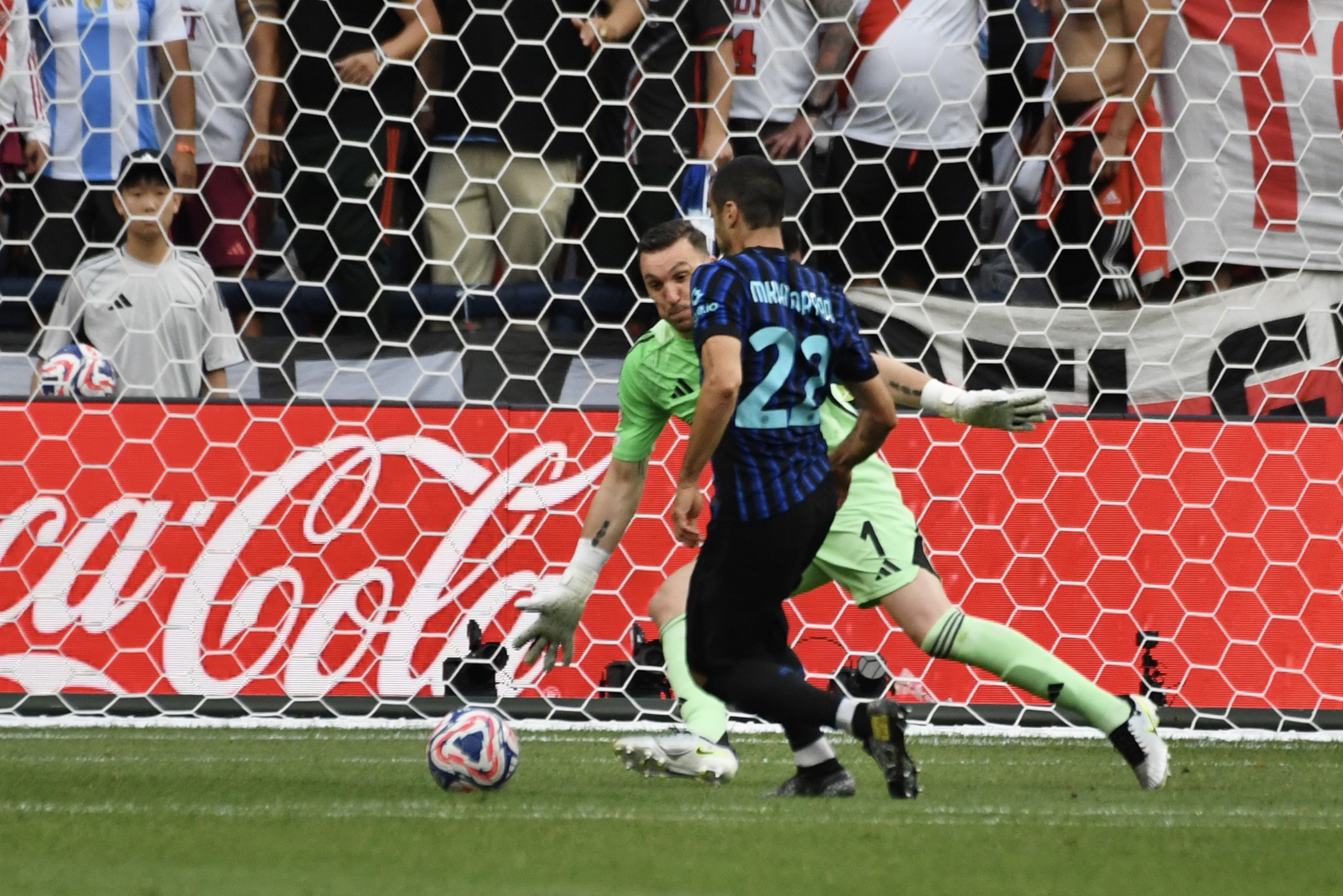 Seattle, USA – June 25, 2025: River Plate faces Inter Milan at Lumen Field in Seattle in the fi...