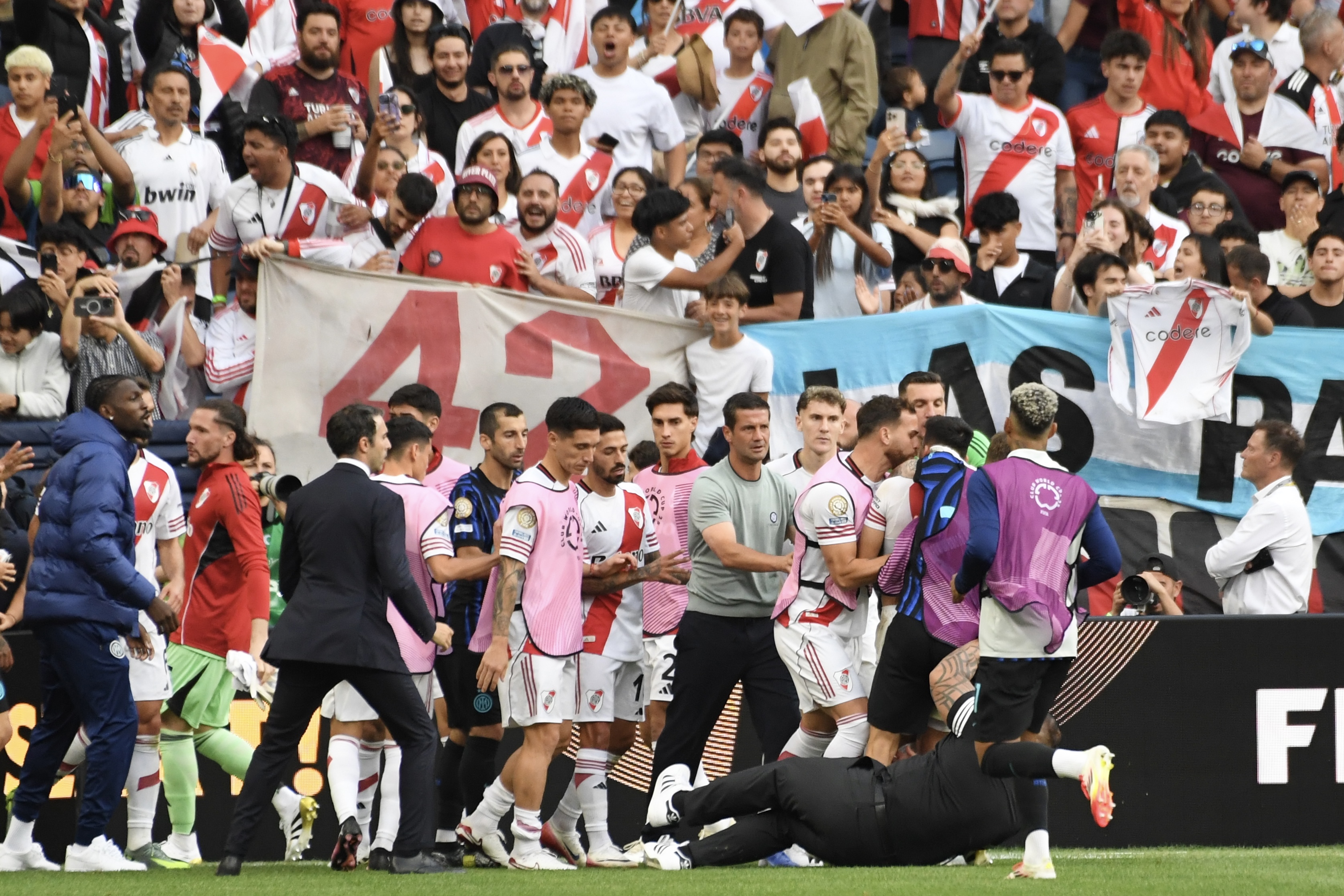 Seattle, USA – June 25, 2025: River Plate faces Inter Milan at Lumen Field in Seattle in the fi...
