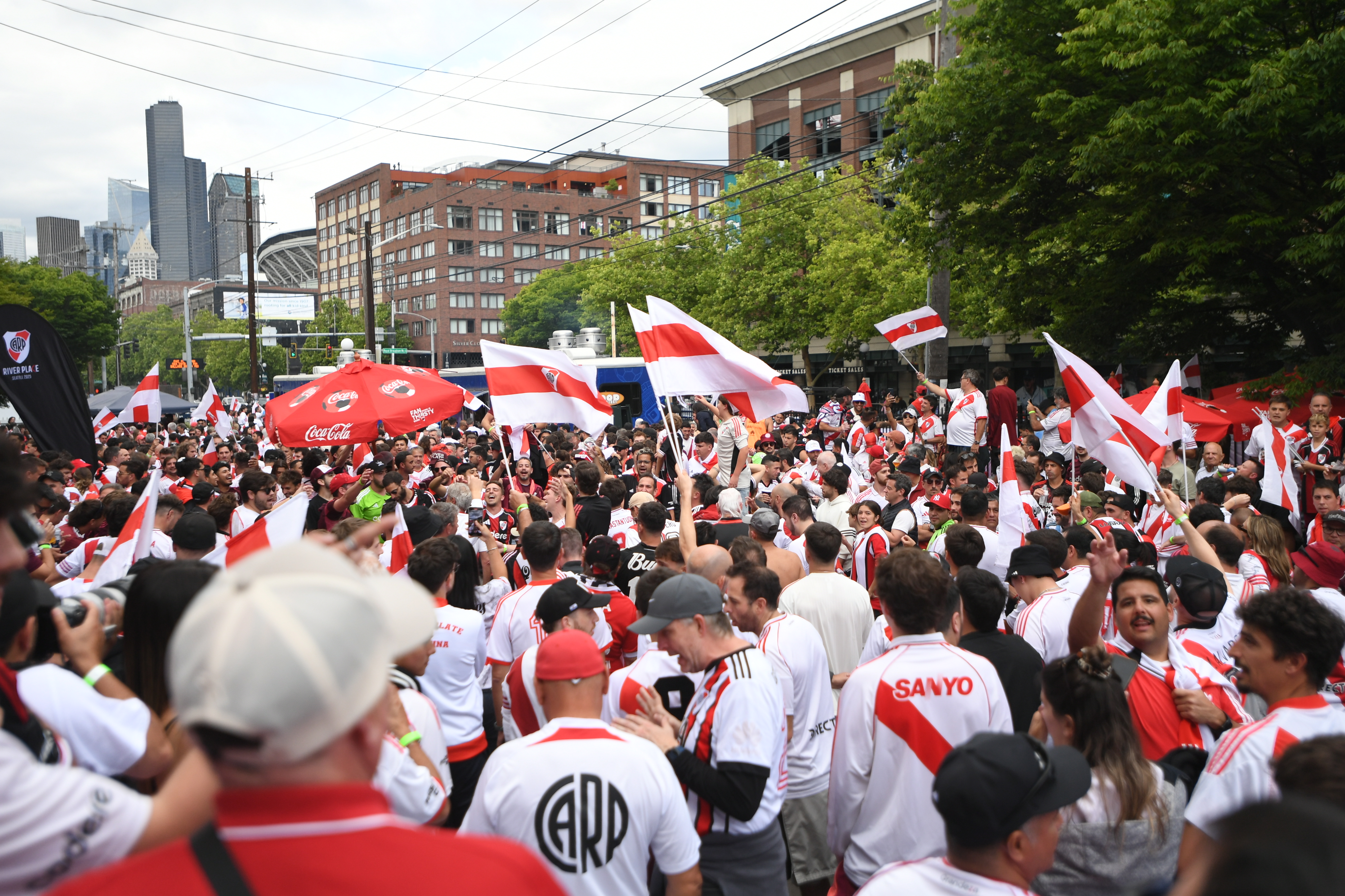 Seattle, USA – June 25, 2025: River Plate faces Inter Milan at Lumen Field in Seattle in the fi...