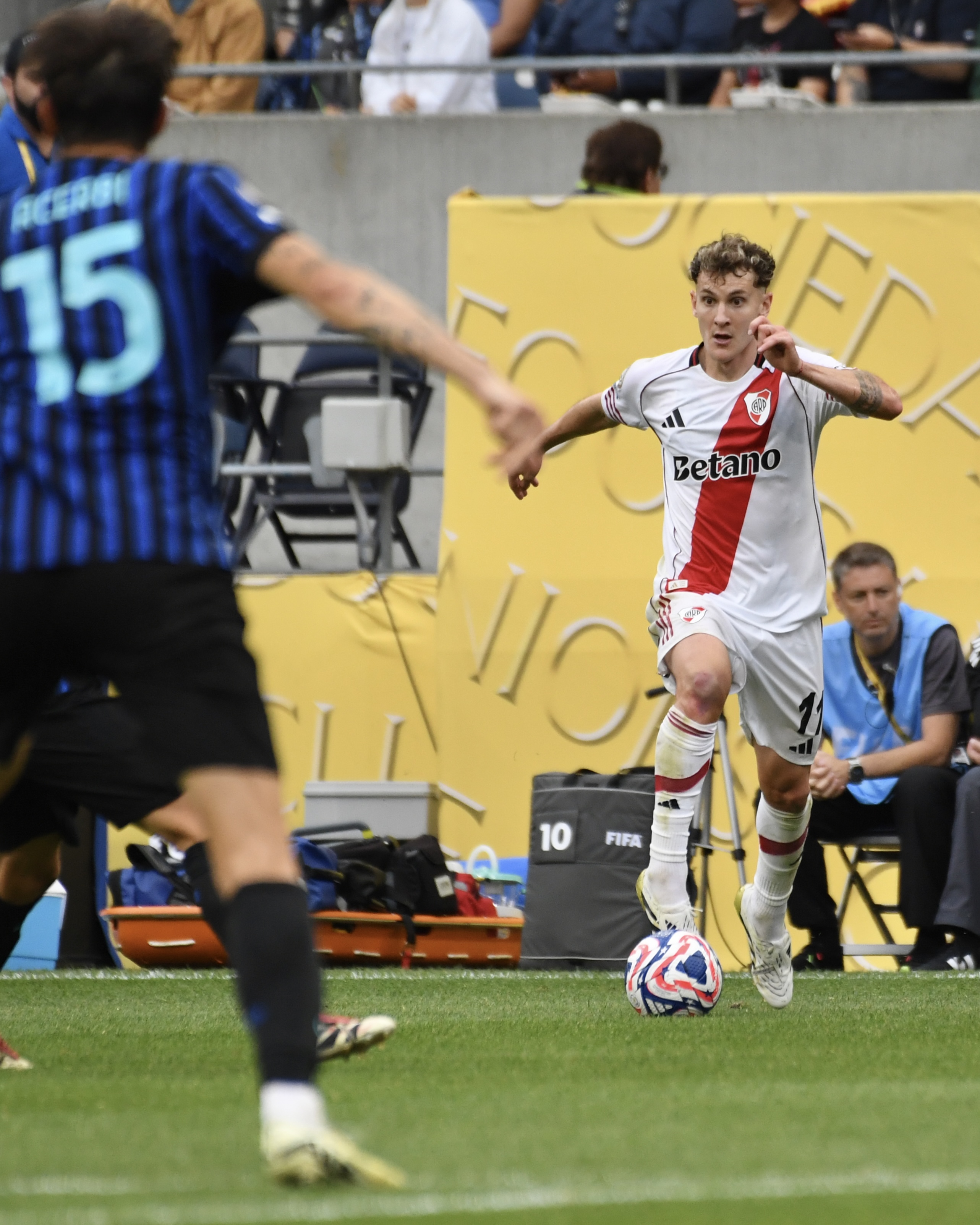 A draw is enough, but River aims for a direct qualification with a win Seattle, USA – June 25, 2025: River Plate faces Inter Milan at Lumen Field in Seattle in the fi...