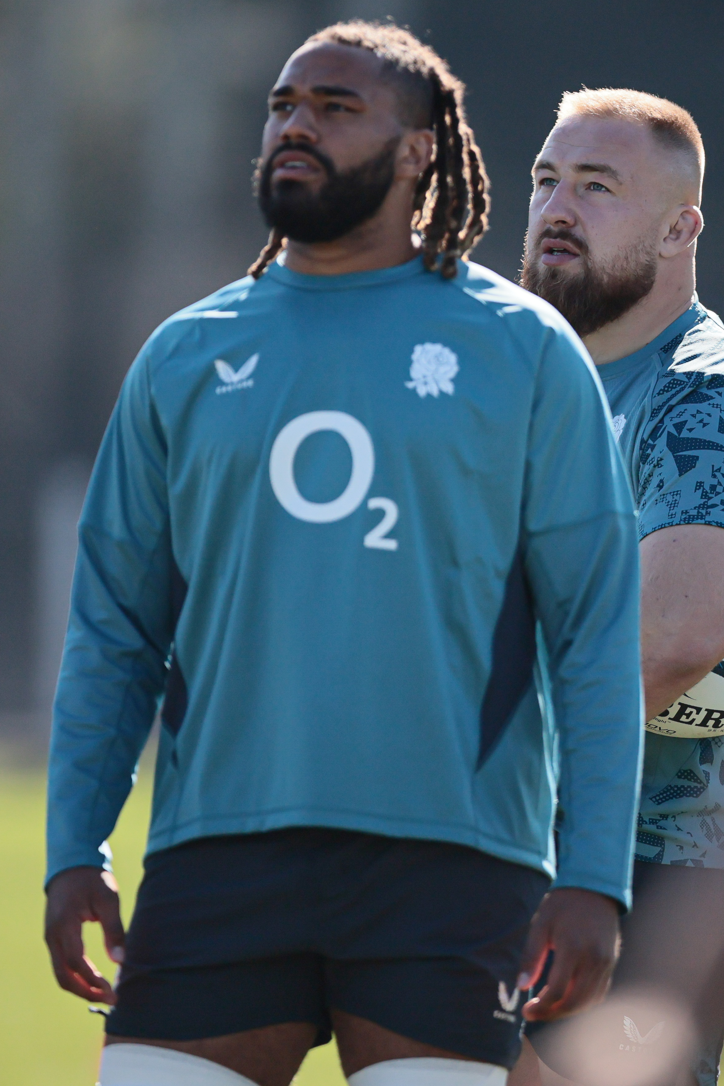 San Isidro, Argentina – June 26, 2025: The England national rugby team trained on Wednesday at ...