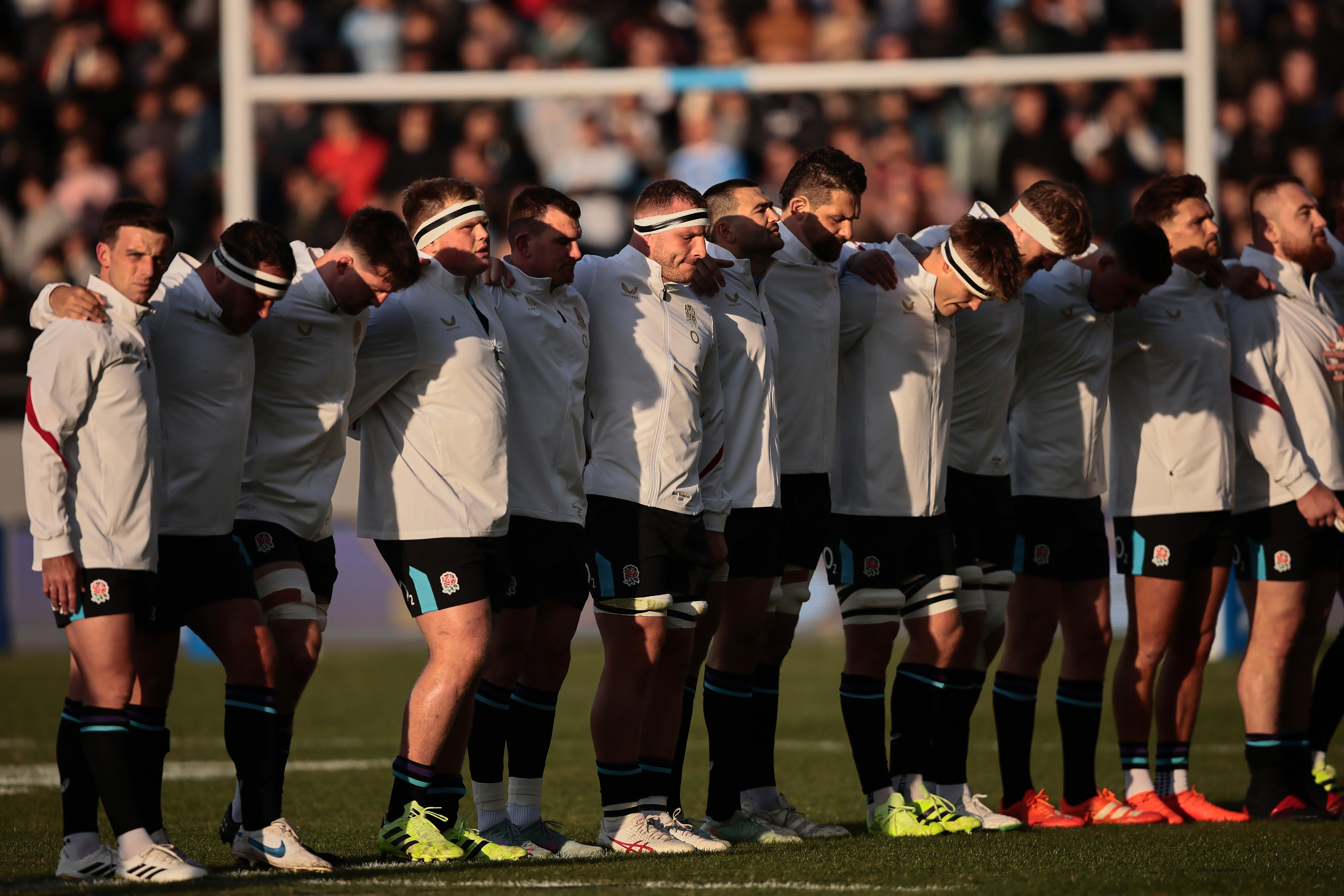 La Plata, Argentina - July 5, 2025: Argentina's national rugby team, Los Pumas, lost 35-12 to Eng...