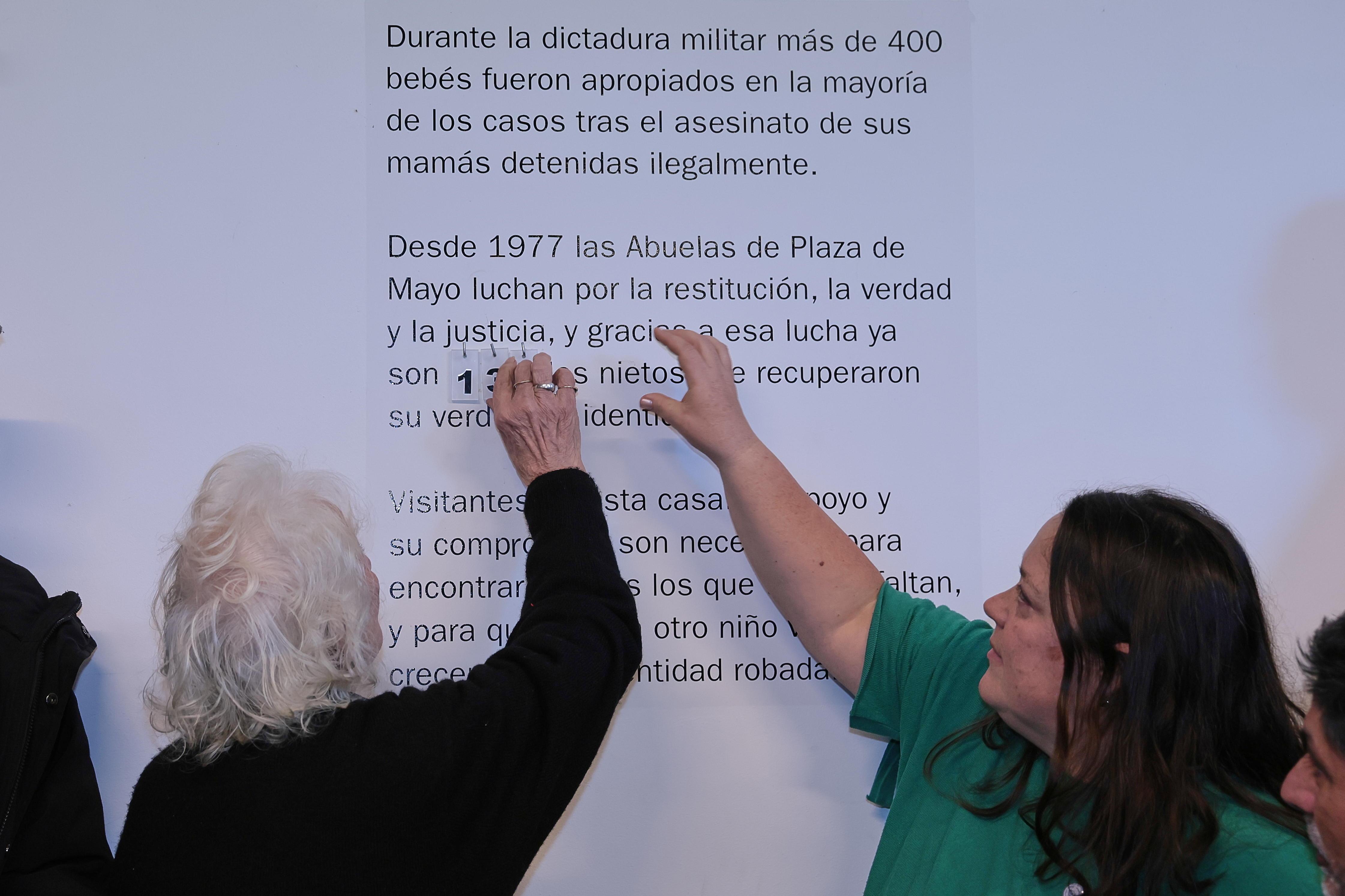 Historic recovery amid attacks and funding cuts to memory and justice policies Buenos Aires, Argentina - July 7, 2025: Human rights group Abuelas de Plaza de Mayo announced on ...