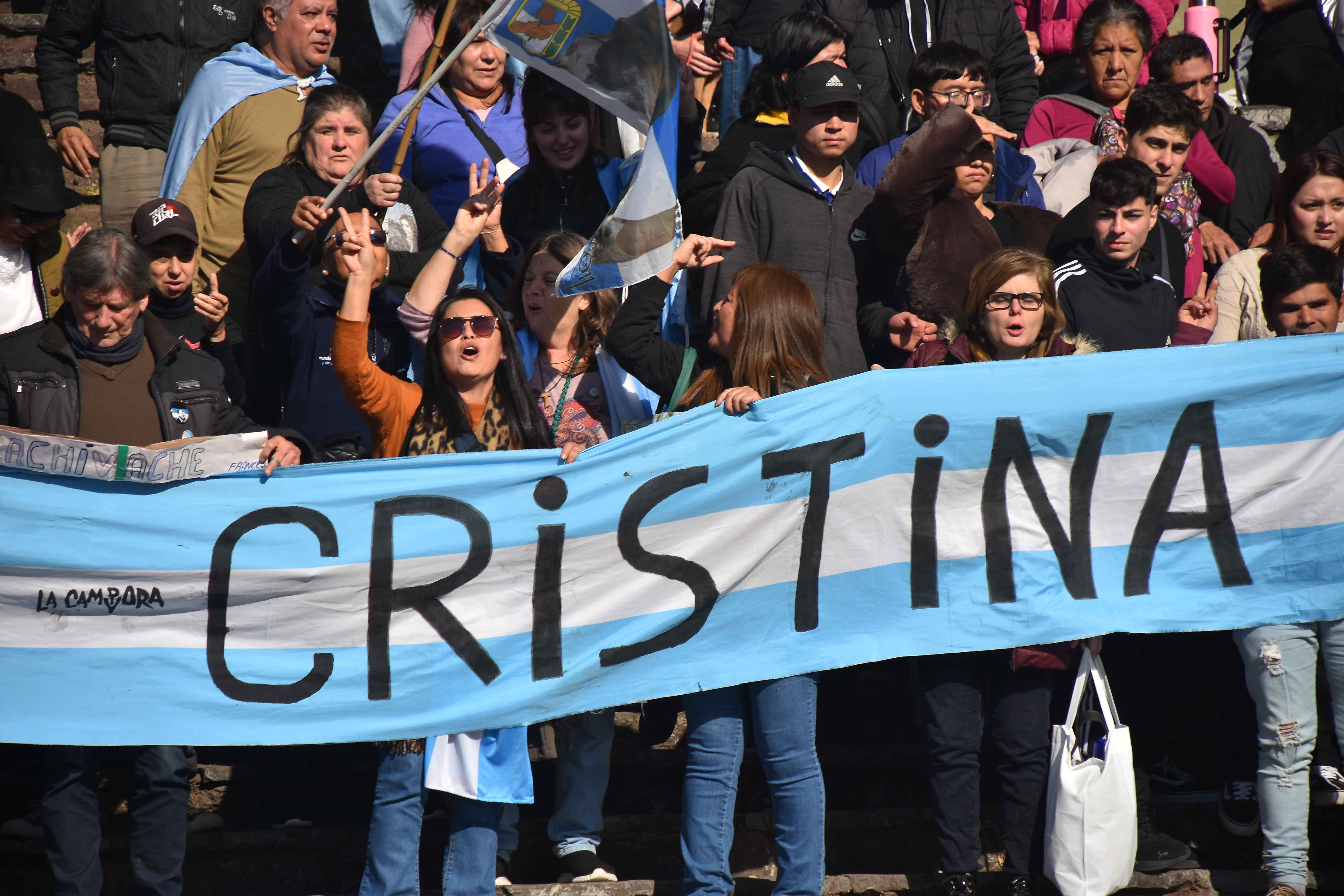 Buenos Aires, Argentina - 9 julio, 2025: La ex presidenta Cristina Fernández de Kirchner habló ...