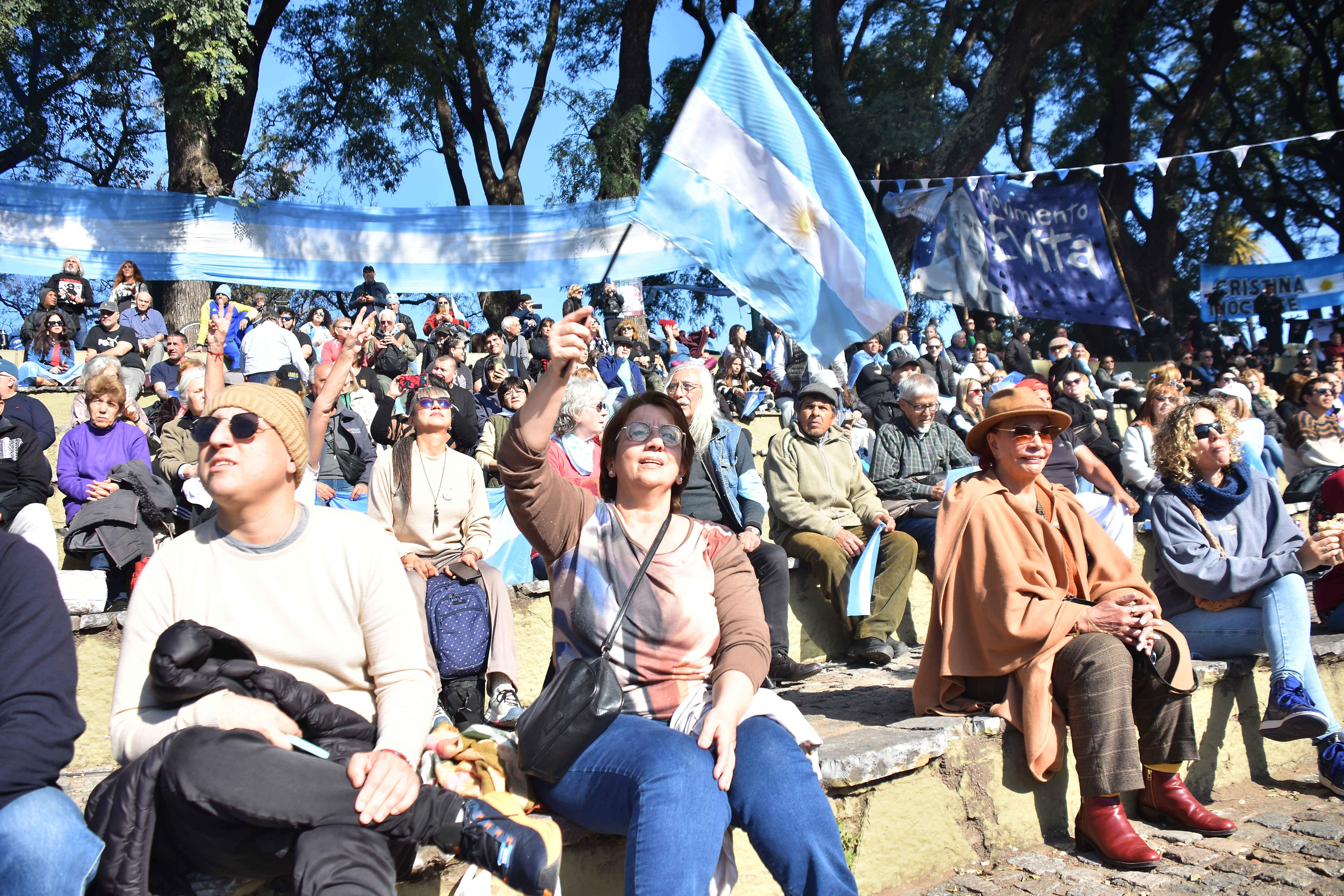 Buenos Aires, Argentina - 9 julio, 2025: La ex presidenta Cristina Fernández de Kirchner habló ...
