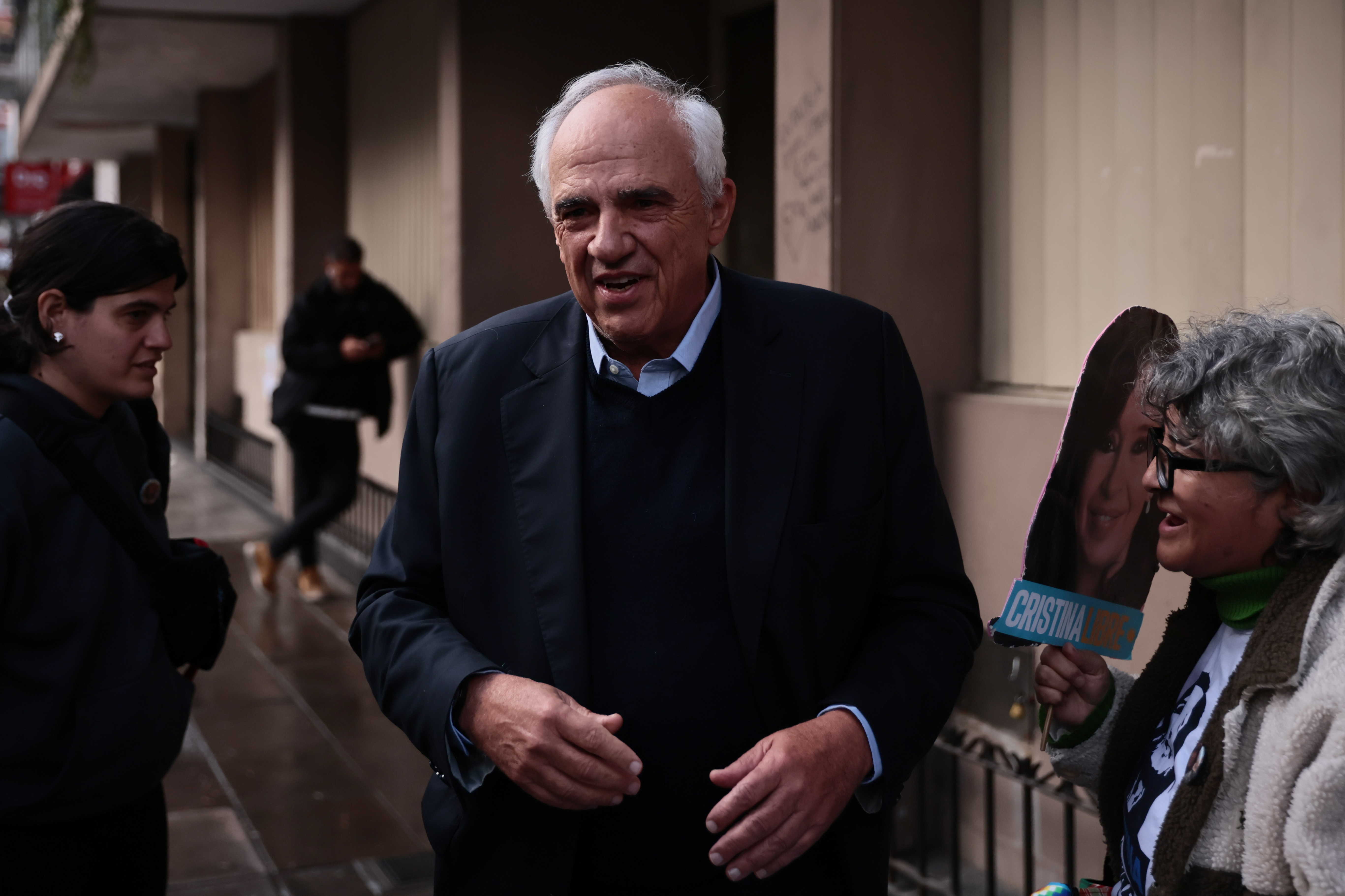 Buenos Aires, Argentina – August 1, 2025: Former Colombian president Ernesto Samper and former ...