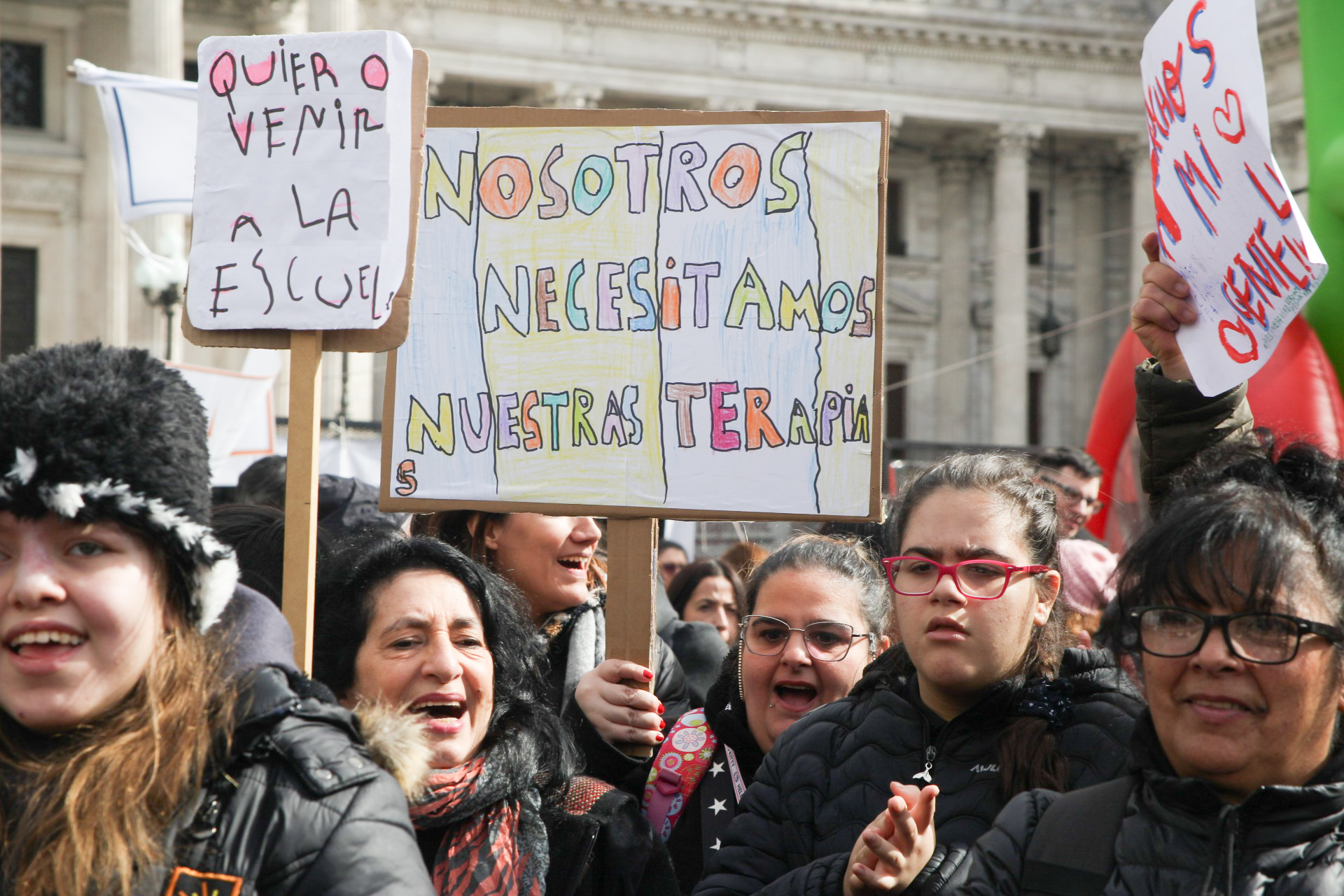 IMG_1403 Buenos Aires, 5 de agosto de 2025: Prestadores de salud, personas con discapacidad y familias rec...