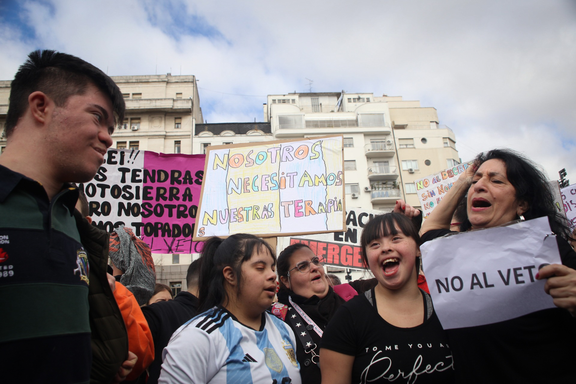 Buenos Aires, 5 de agosto de 2025: Prestadores de salud, personas con discapacidad y familias rec...
