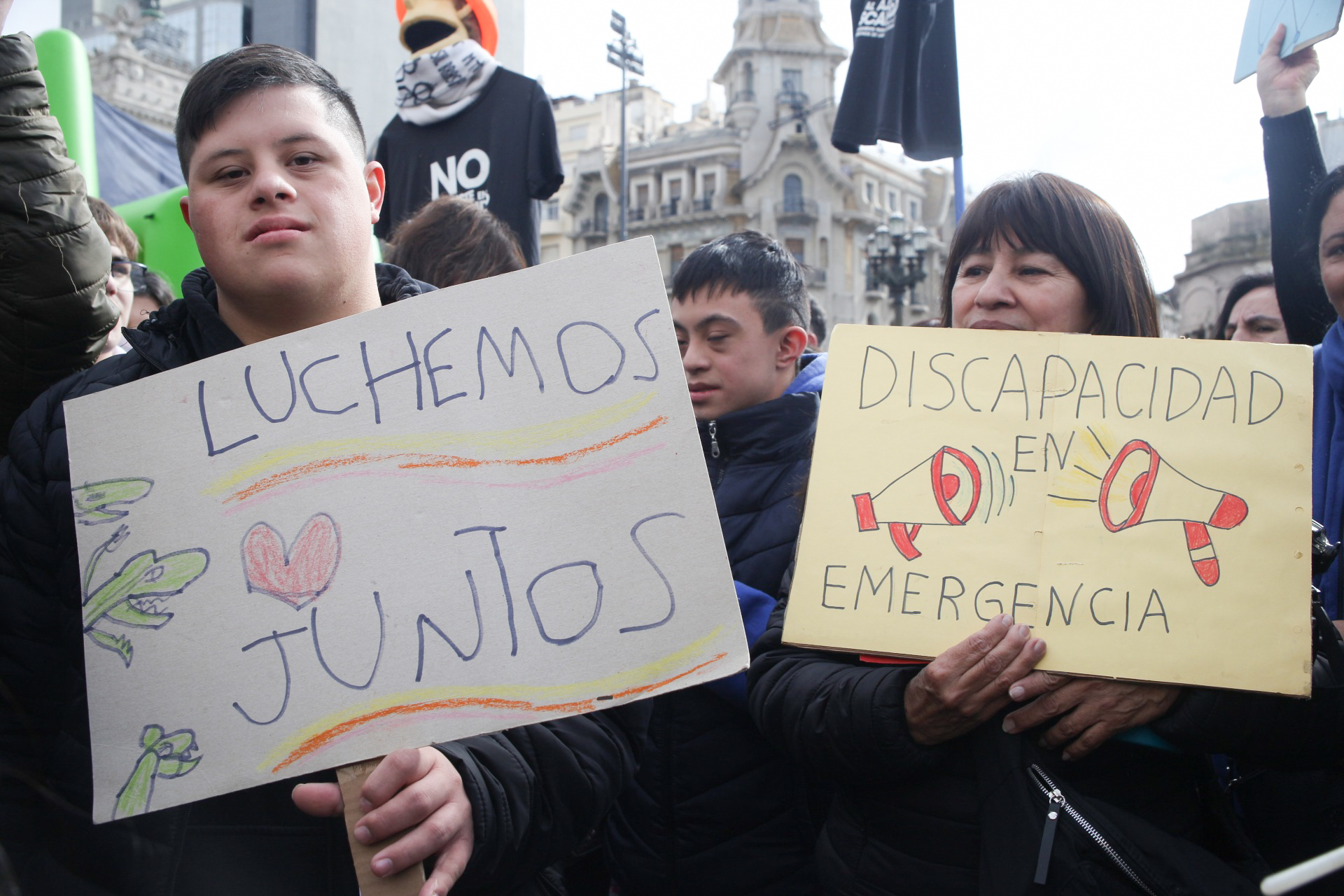 IMG_1407 Buenos Aires, 5 de agosto de 2025: Prestadores de salud, personas con discapacidad y familias rec...