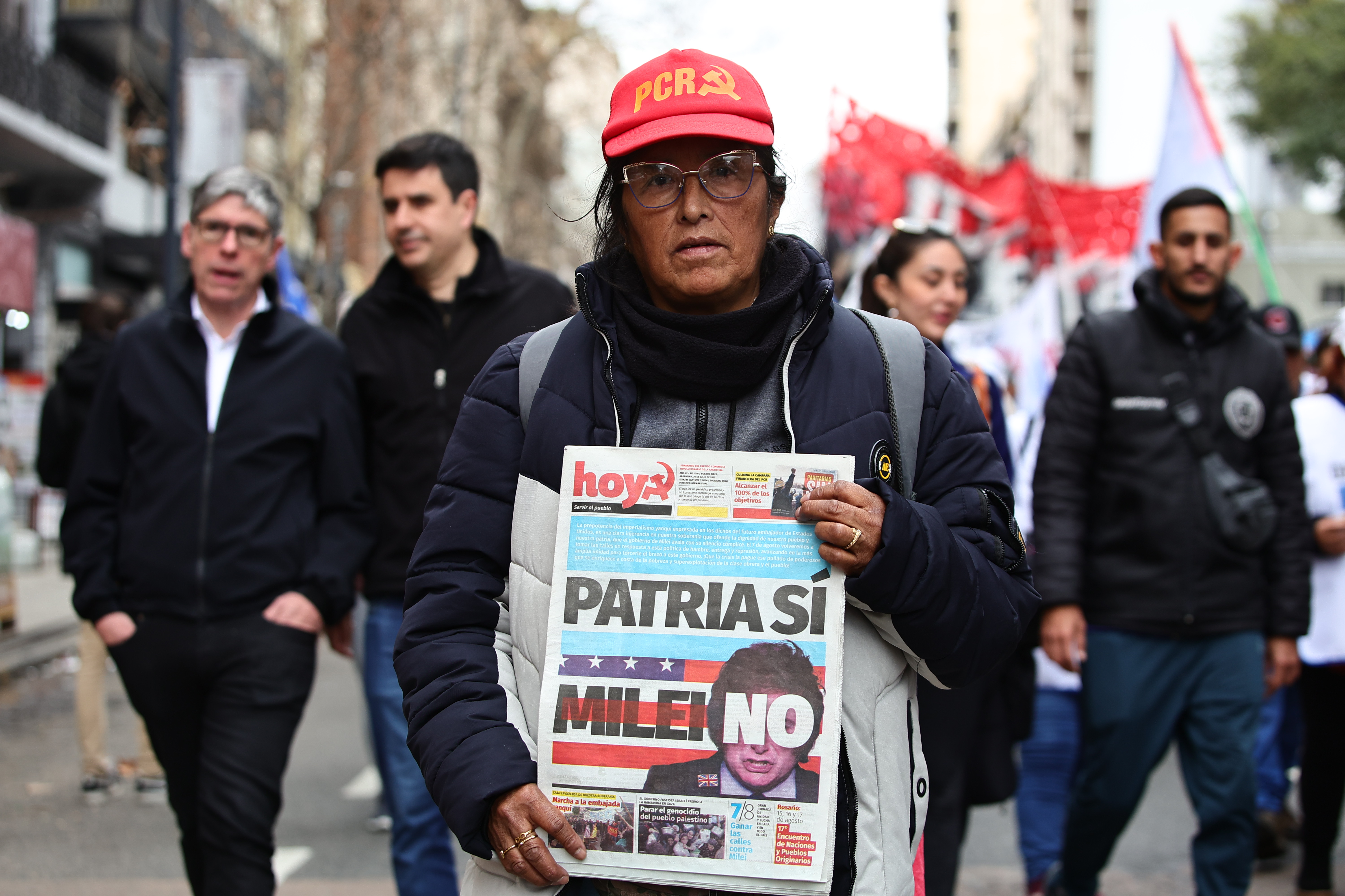 Buenos Aires bishop blesses faithful calling for housing and jobs Buenos Aires, Argentina – August 7, 2025: Buenos Aires bishop Jorge García Cuerva led a mass a...