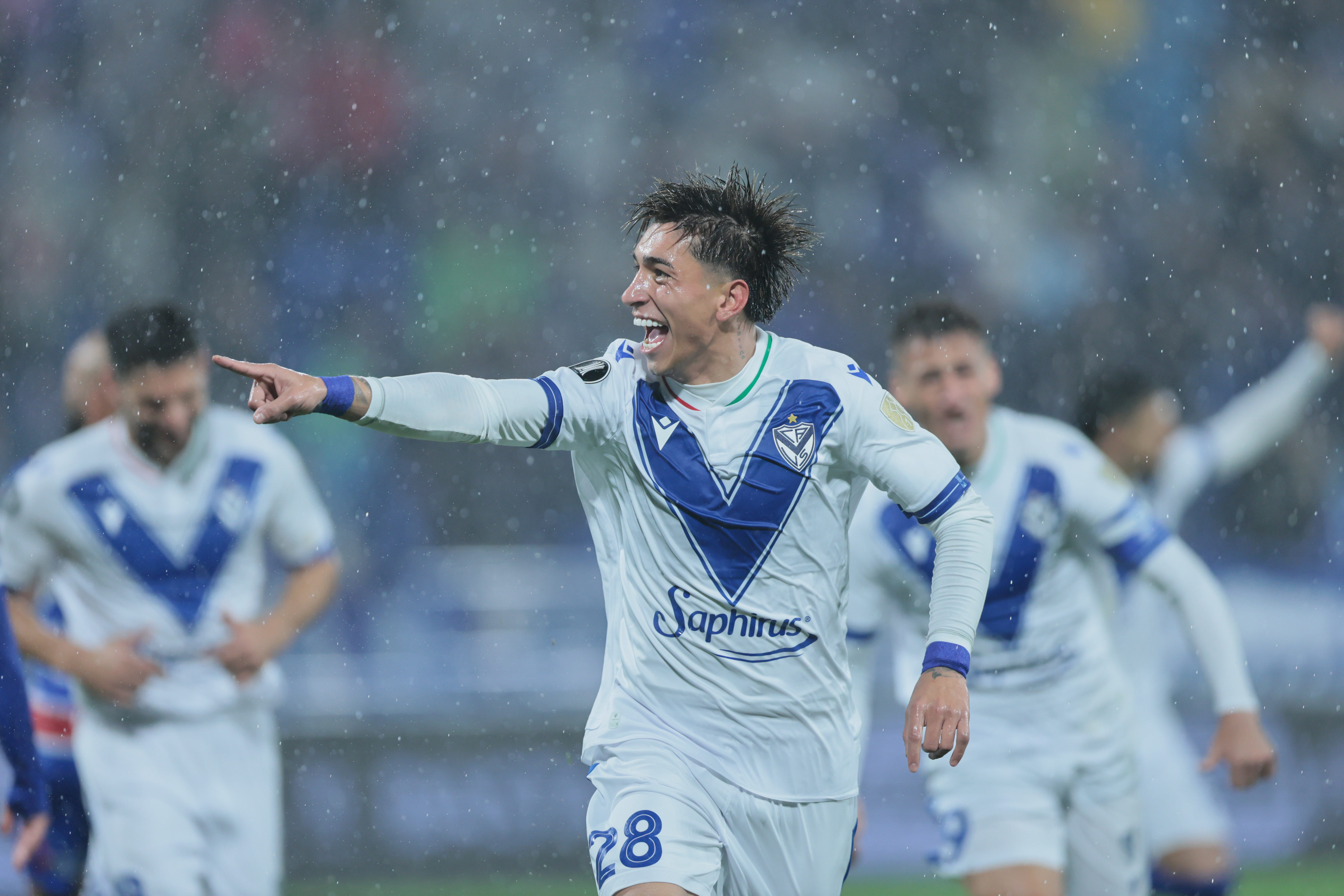 Buenos Aires, Argentina. August 19, 2025: Vélez (Argentina) host Fortaleza (Brazil) at the José...