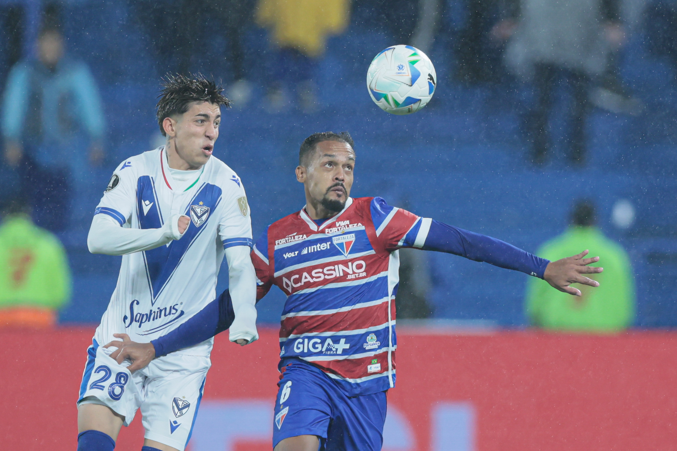 Buenos Aires, Argentina. August 19, 2025: Vélez (Argentina) host Fortaleza (Brazil) at the José...