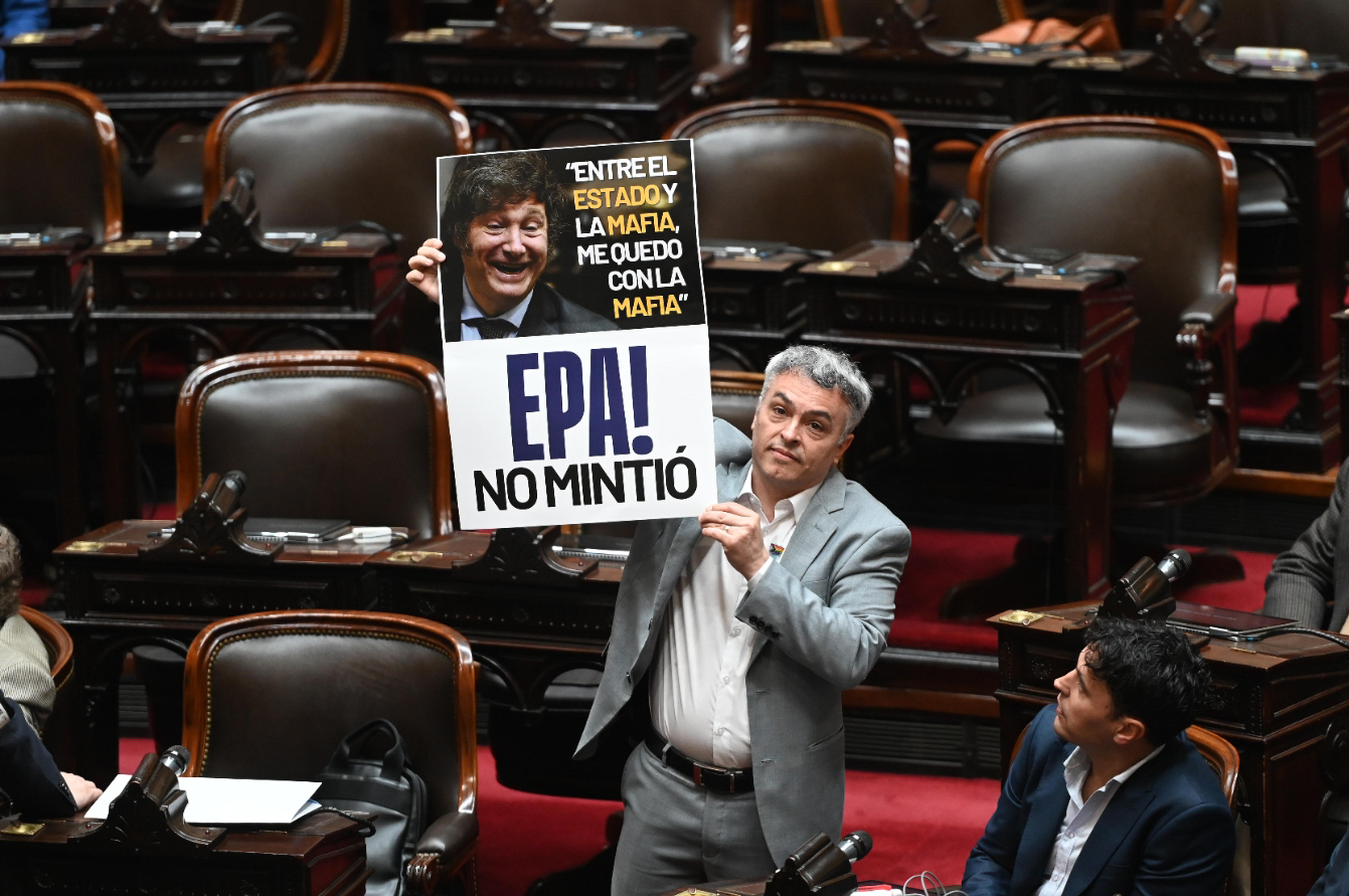 NSR_9245 Buenos Aires, Argentina – 27 agosto, 2025: El jefe de Gabinete, Guillermo Francos, se presentó...