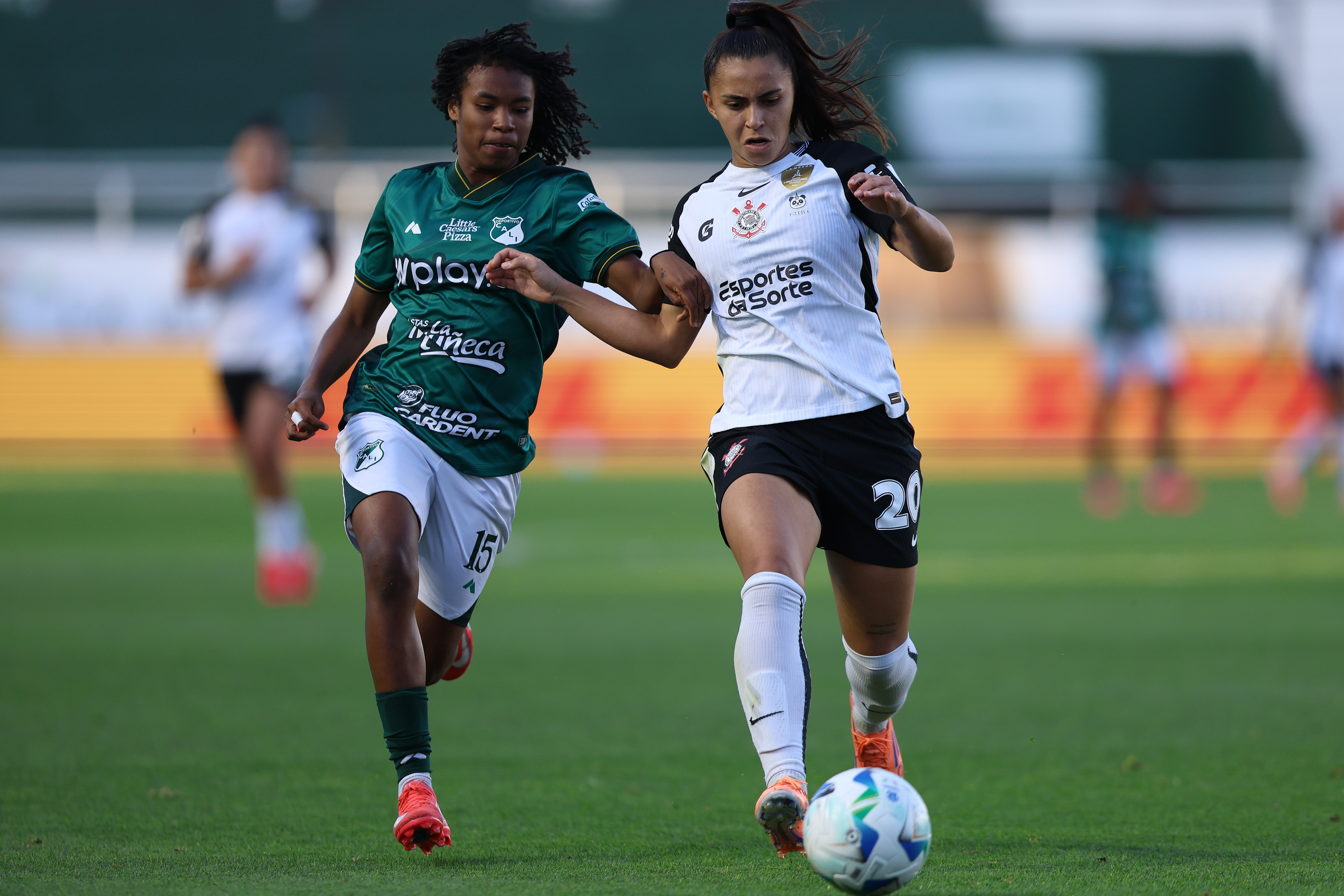 Brazilian club claims sixth title, third straight, by beating Deportivo Cali on penalties Buenos Aires, Argentina – October 18, 2025: Brazilian club Corinthians were crowned champions o...
