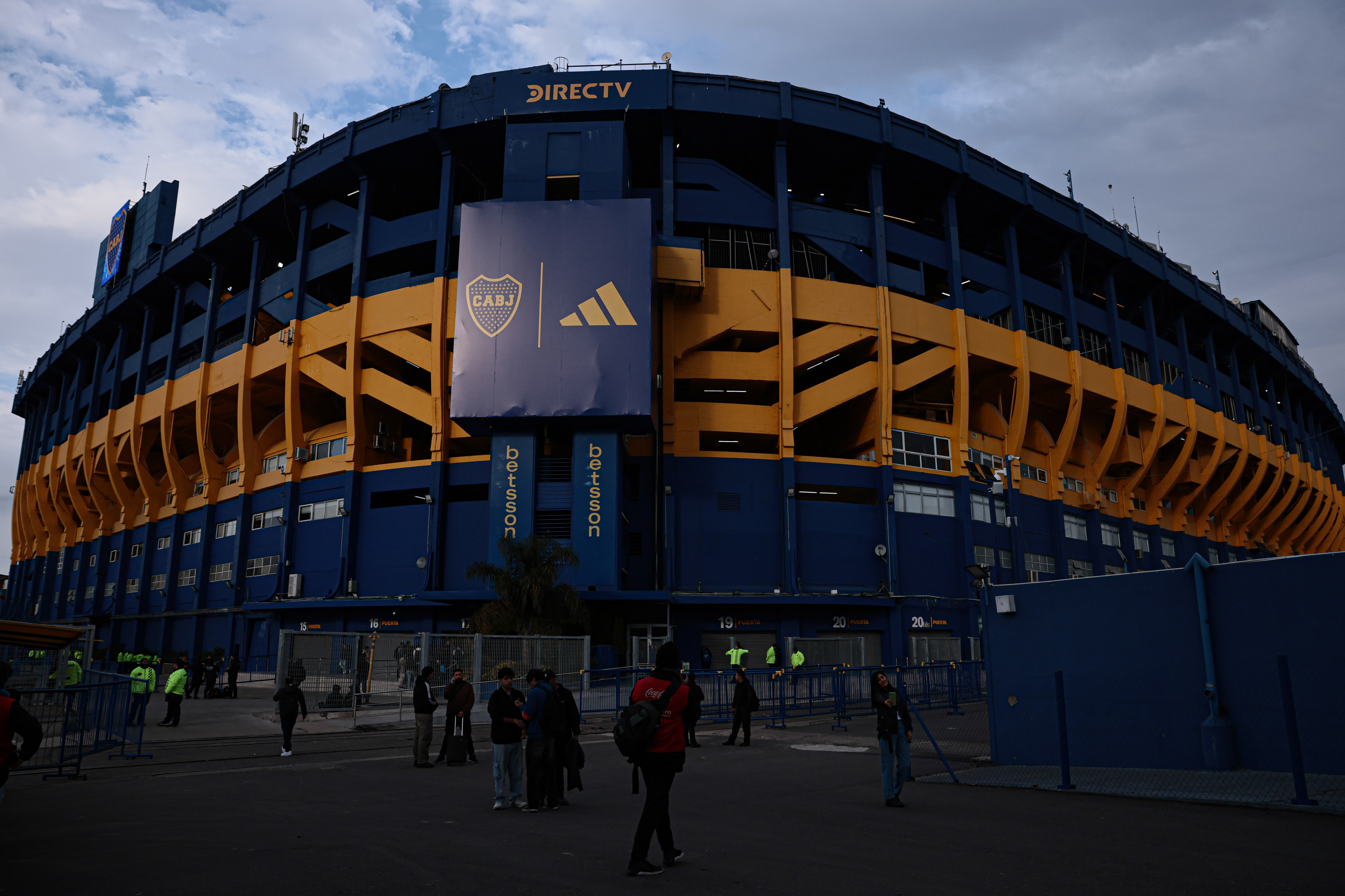 Foto que muestra La Bombonera donde se disputará el superclásico boca river