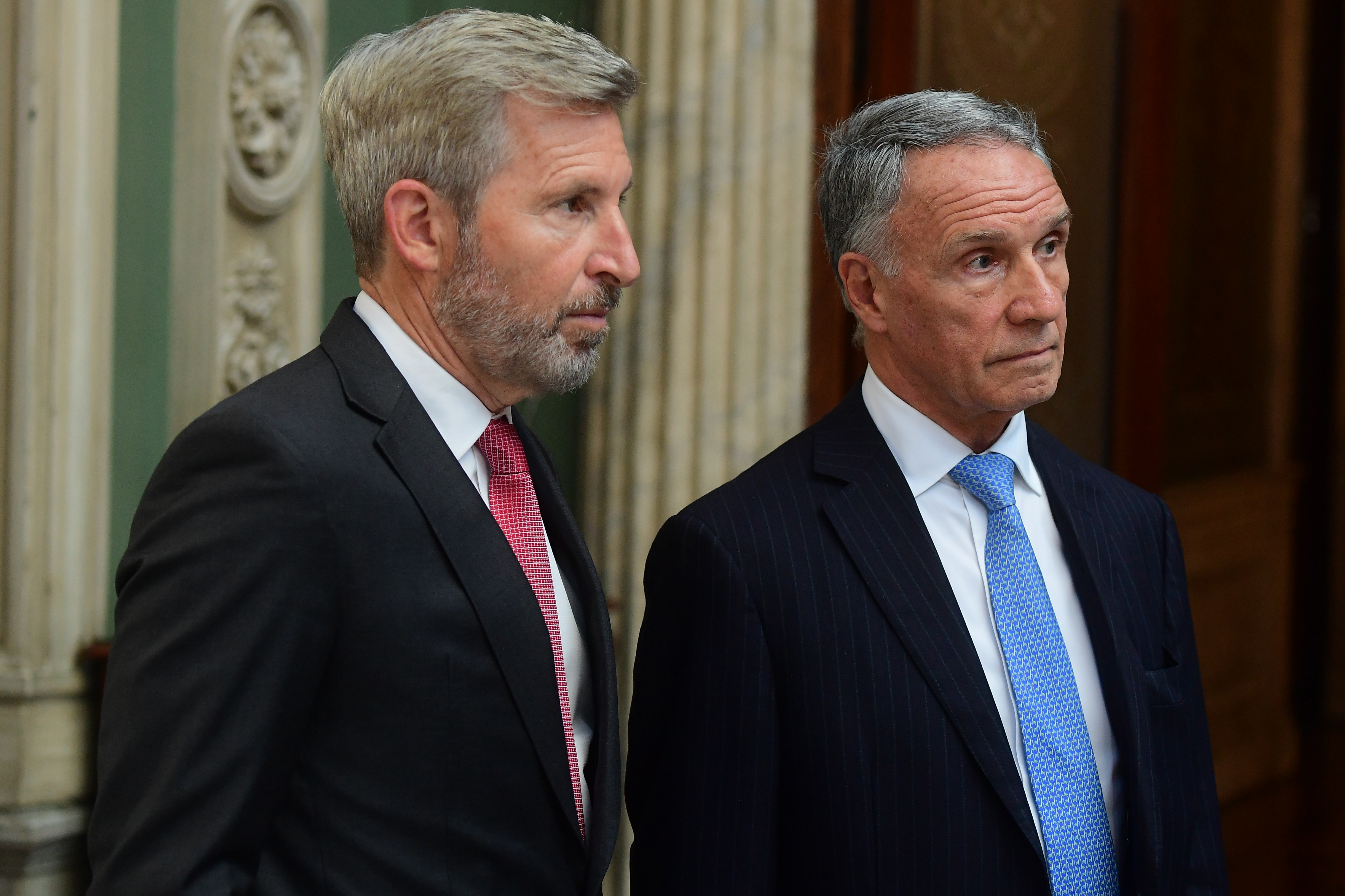 Uruguay, Argentina, Montevideo, Palacio Santos, Mario Lubetkin, Pablo Quirno, Rogelio Frigerio, Cancillería, diplomacia, reunión bilateral, política, relaciones internacionales, Entre Ríos, gobernador, Río de la Plata, integración regional, Mercosur, frontera, acuerdo, diálogo, visita oficial, ministros, gobierno, gestión, Dante Fernandez, FocoUy, UNAR AGENCY, encuentro, agenda diplomática, cooperación, comercio, dragado, puentes, CARU, política exterior, funcionarios, cumbre, fotografía política, Cono Sur, alianza, estrategia, negociación, asuntos exteriores, evento político, noviembre 2025, diplomáticos, autoridades, hermandad, río Uruguay, infraestructura Montevideo, Uruguay – 26 noviembre, 2025: El Ministro de Relaciones Exteriores de Uruguay, Mari...