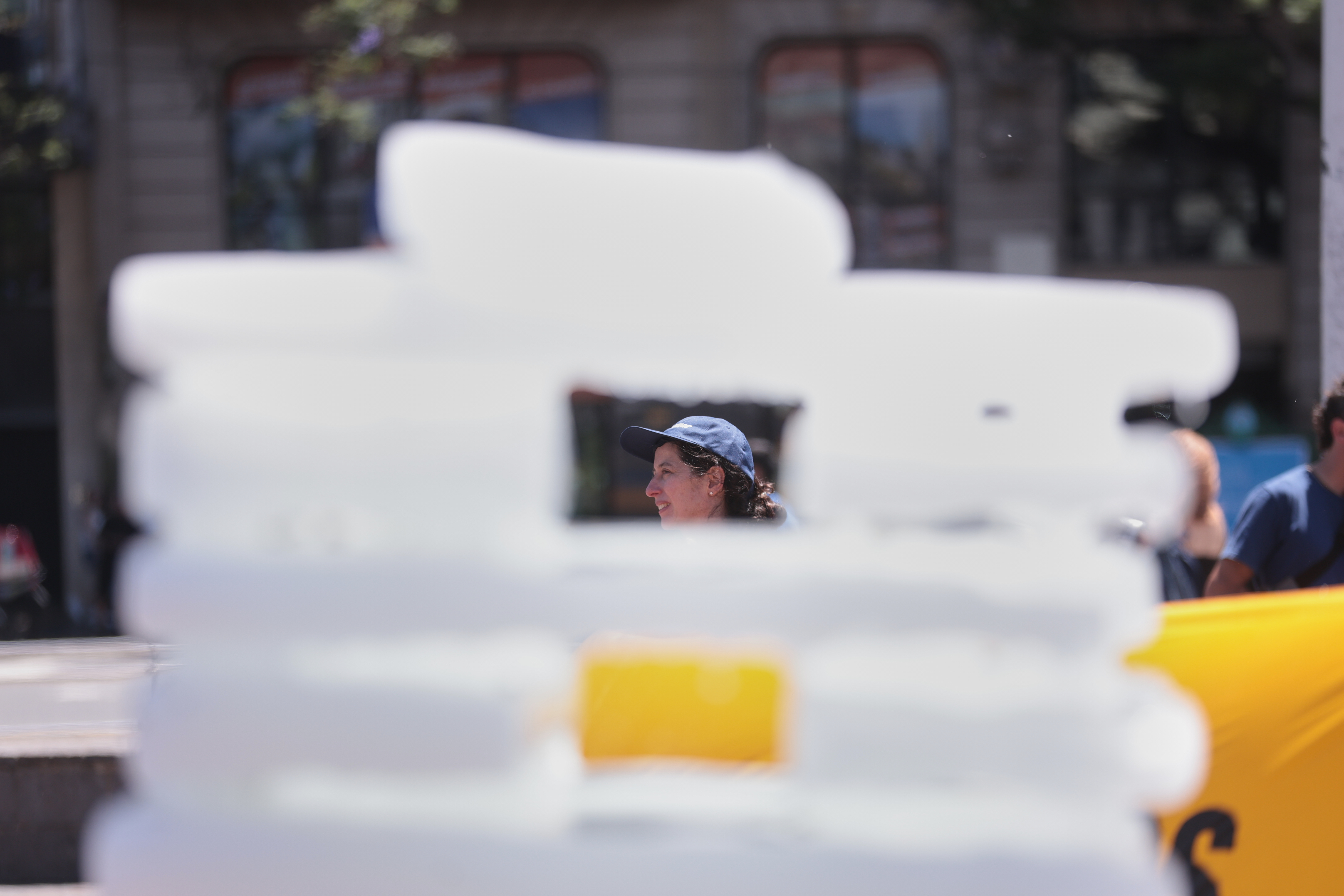 Buenos Aires, Argentina – December 4, 2025: Greenpeace activists staged a striking intervention...