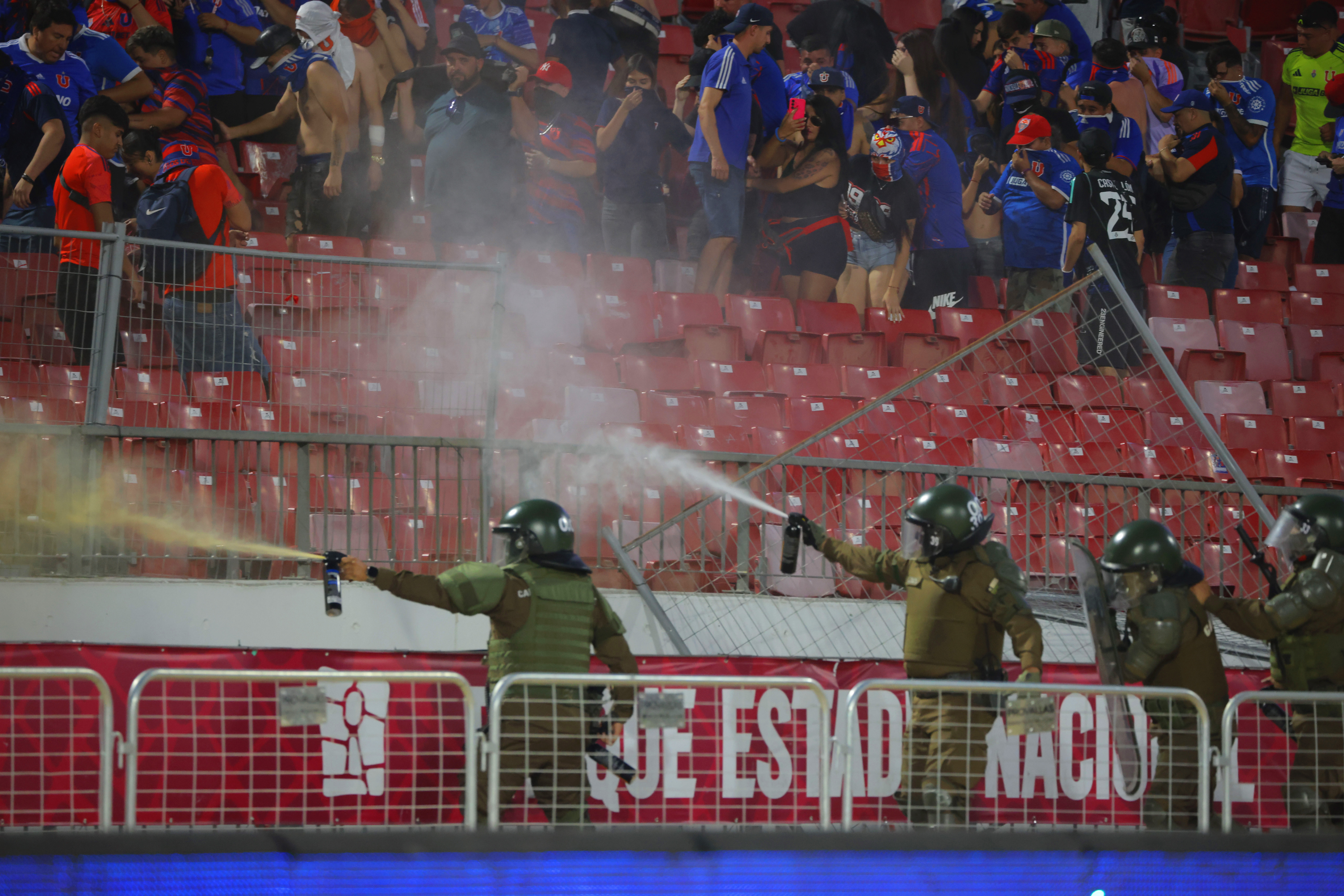 Violence in Chilean football: Universidad de Chile vs. Audax Italiano match suspended Santiago, Chile – January 30, 2026: The start of the National Championship was marred by seriou...