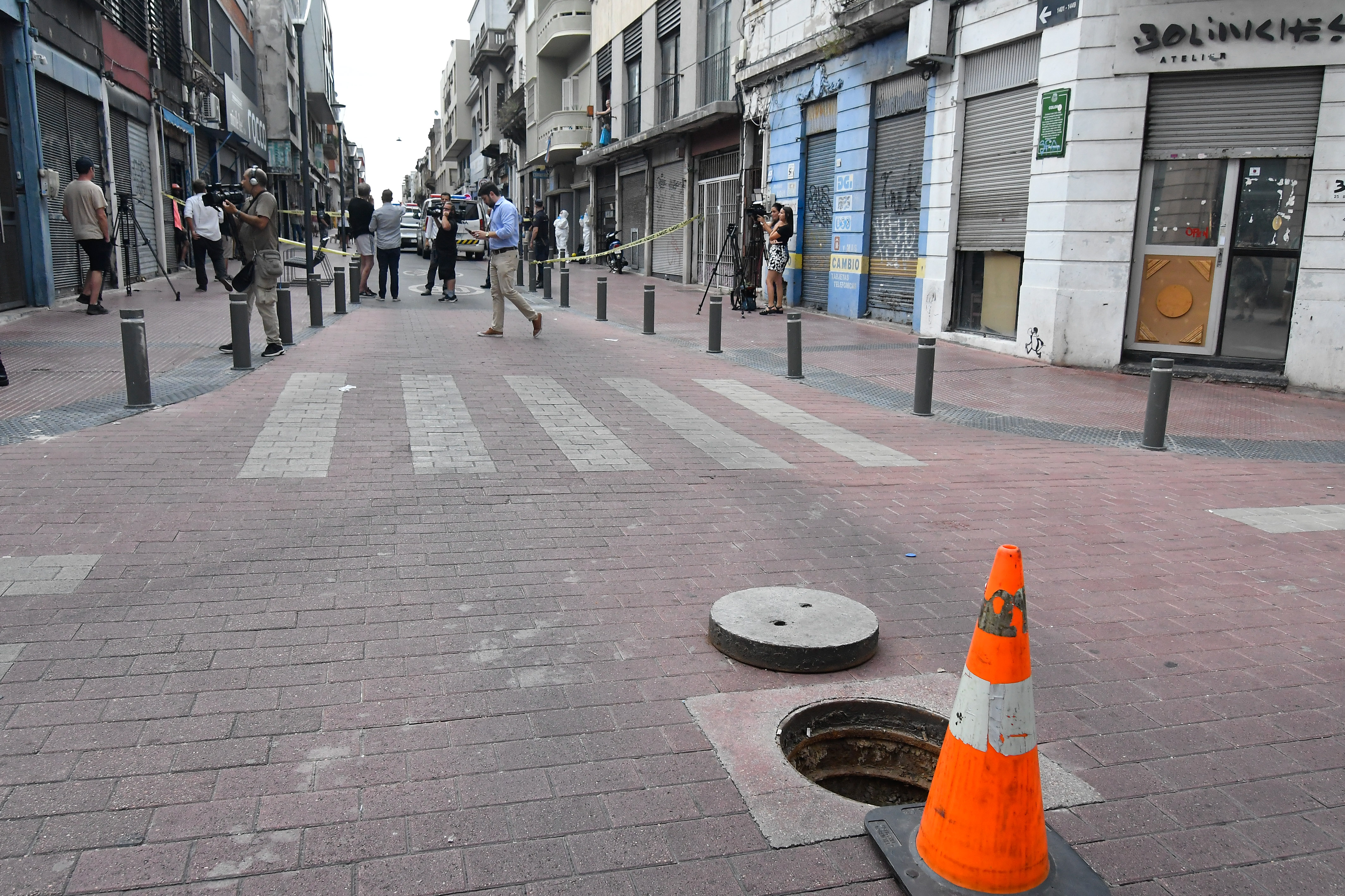 Montevideo, Uruguay, 03.02.2026: Policía desbarató una banda que a travez de un túnel , preten...