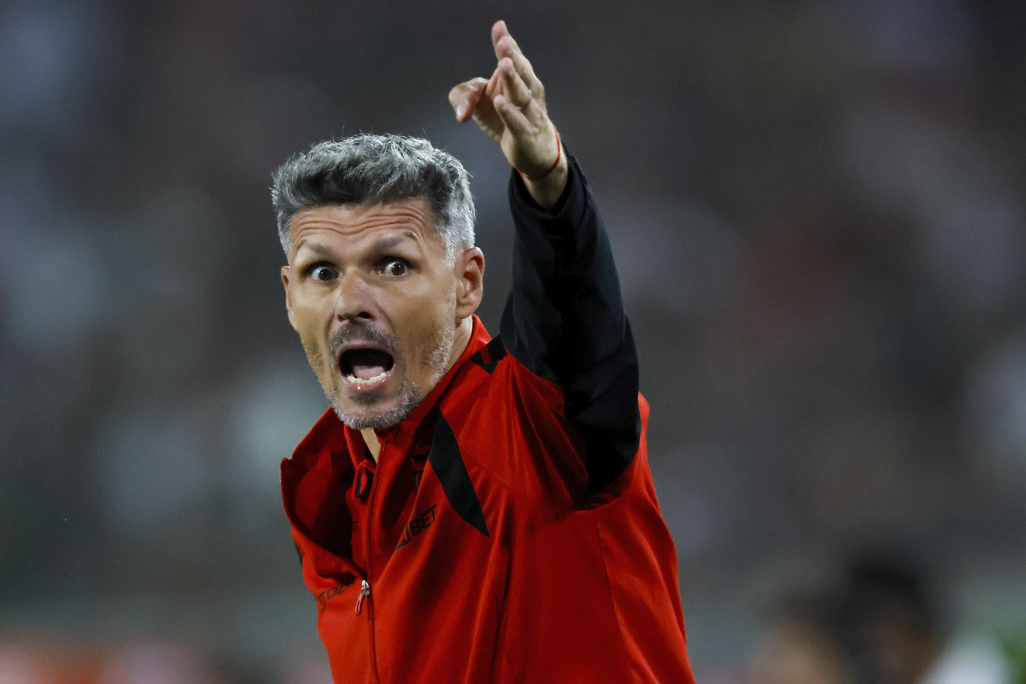 The "Cacique" earned its first three points after a 2-0 win with goals from Javier Correa and Carlos Palacios in Macul Santiago, Chile – February 8, 2026: Colo Colo’s manager Fernando Ortiz is pictured during a f...