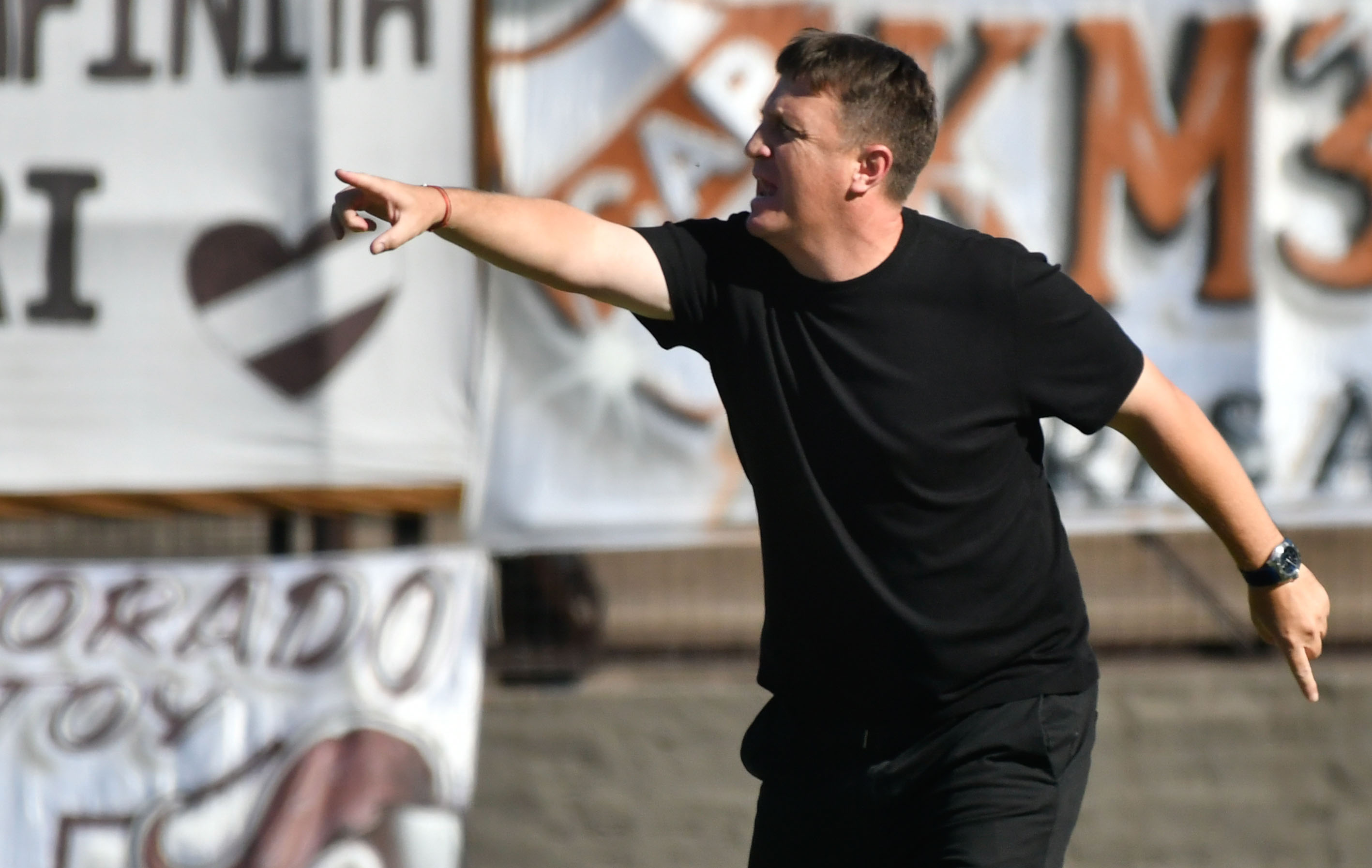The "Calamar" hosts Avellaneda's "Rojo" in a key clash to climb the standings in the Apertura Tournament Buenos Aires, Argentina – February 8, 2026: Walter Zunino platennse’s coach. Platense hosts I...