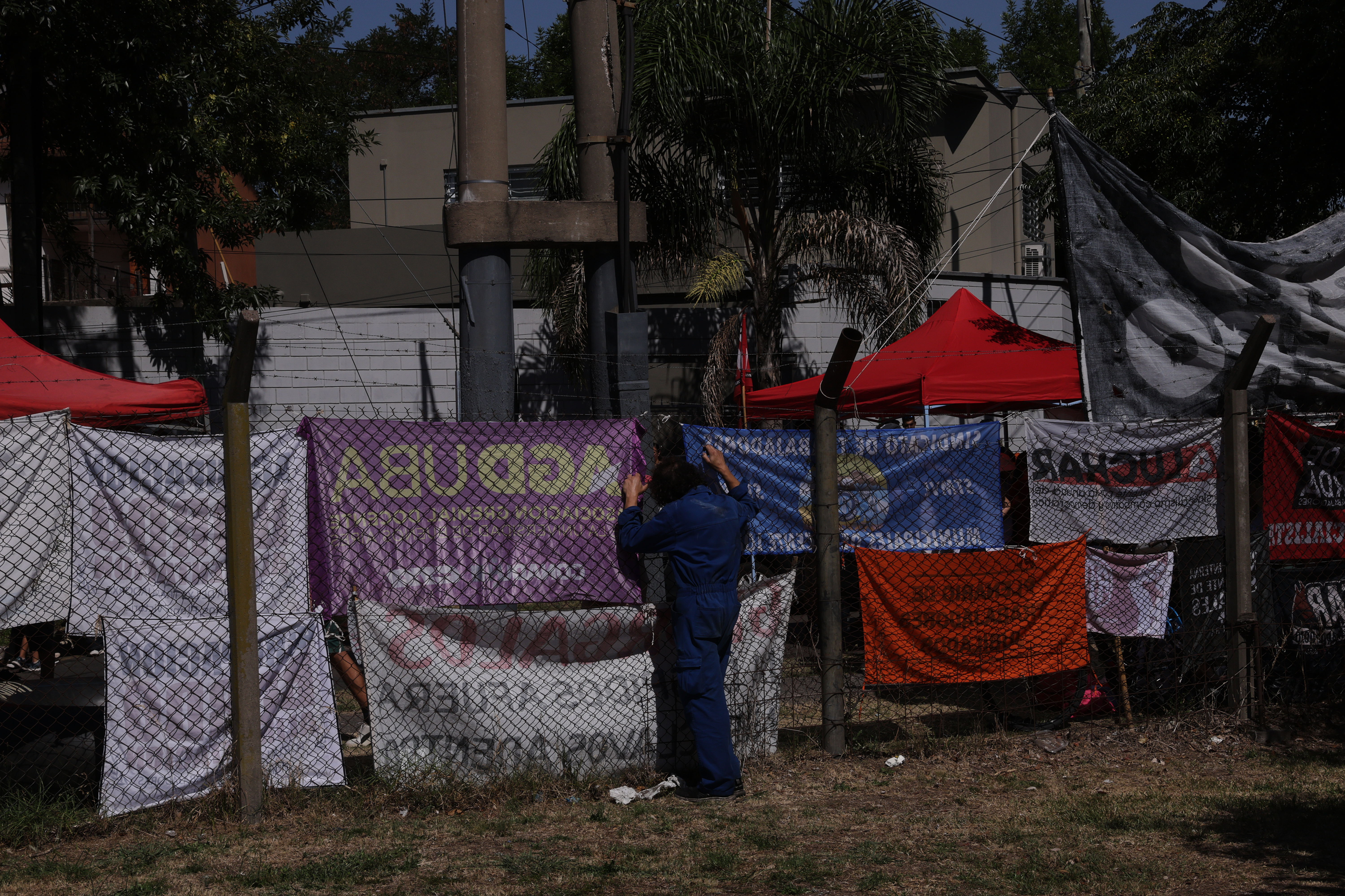 San Fernando, Argentina – February 18, 2026: Fate employees were greeted with an announcement o...