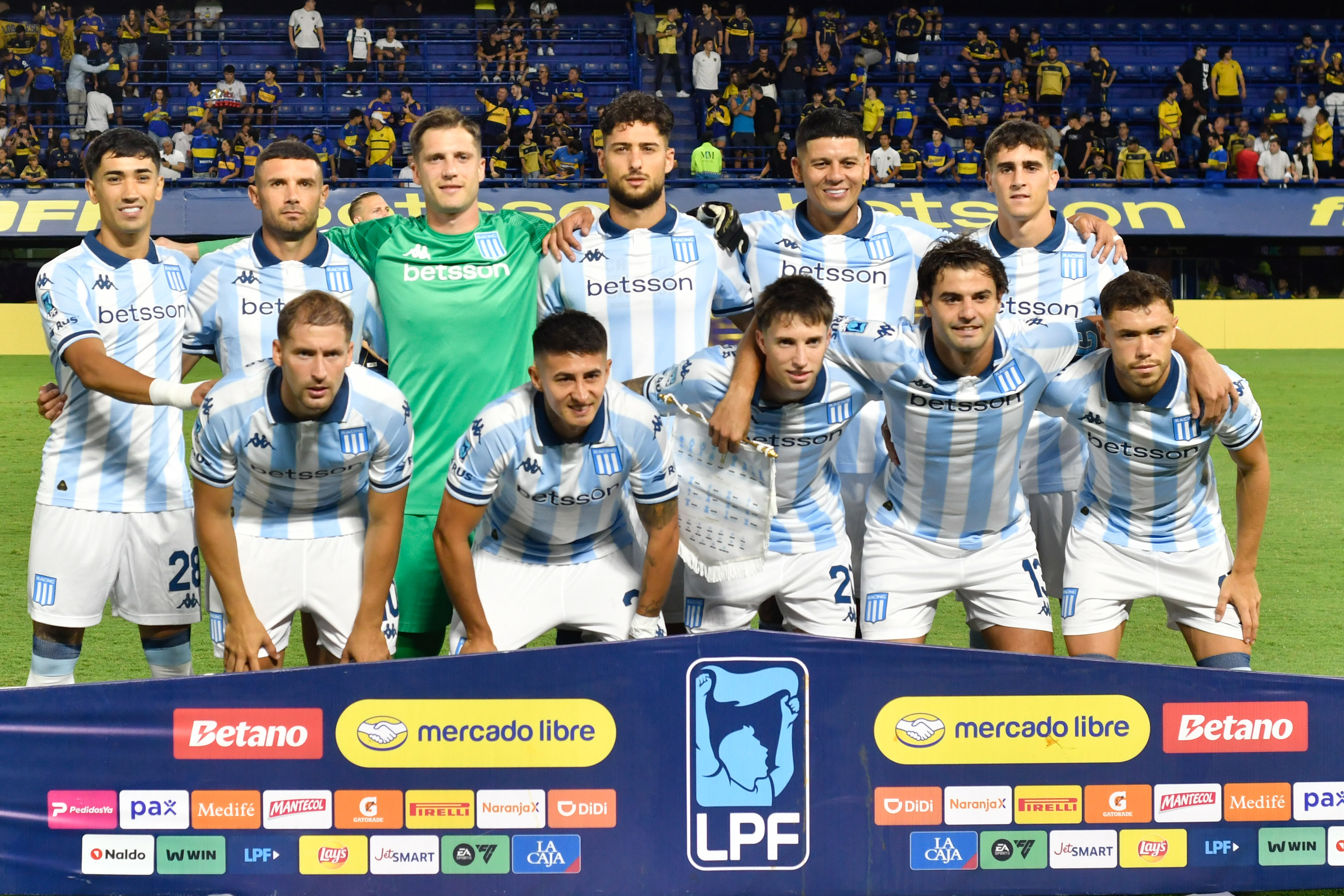 Buenos Aires, Argentina – February 20, 2026: Boca Juniors and Racing Club drew 0-0 at the Alber...
