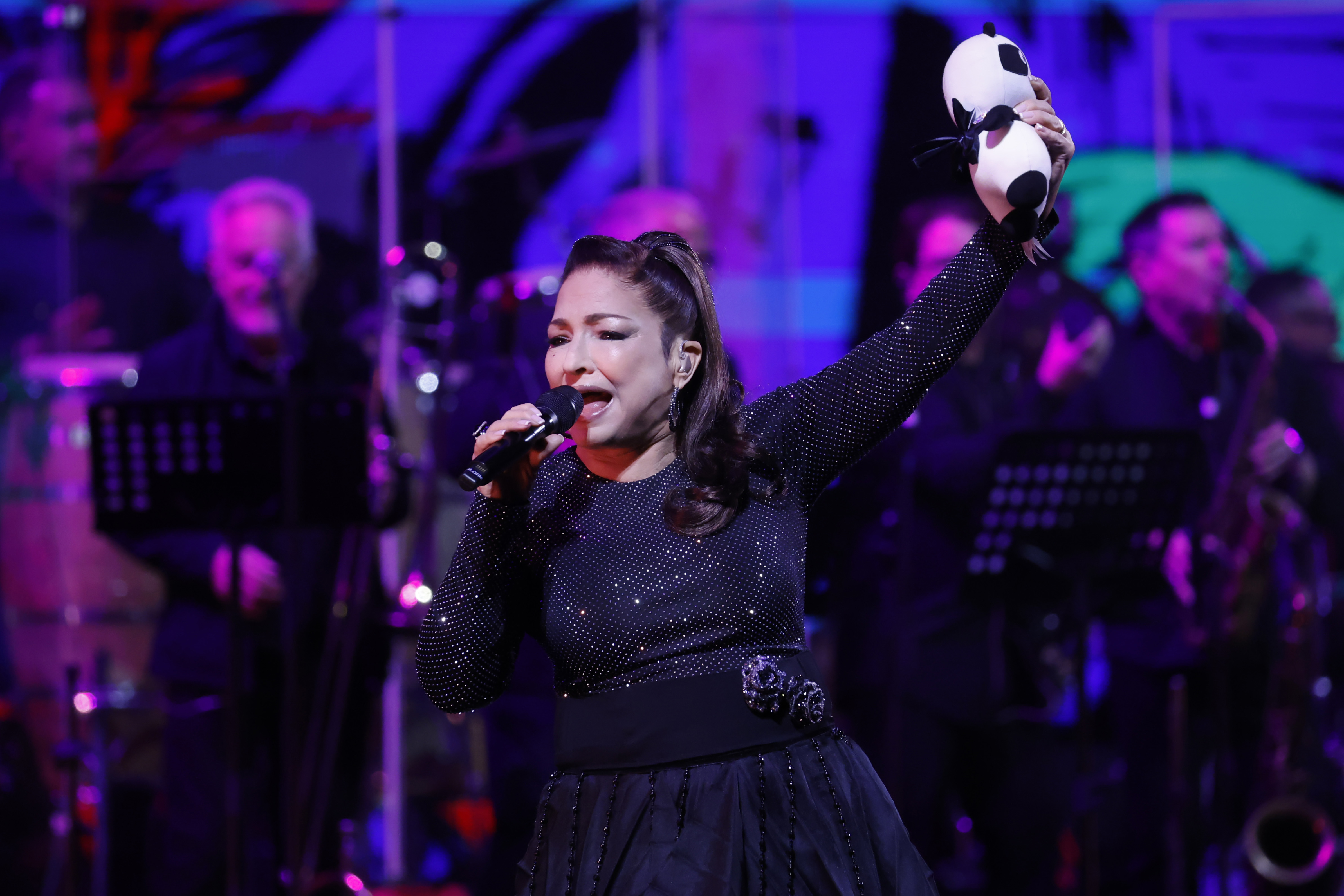 The Cuban-American star ignited the Quinta Vergara during the opening night of Latin America's most important musical event Viña del Mar, Chile – February 22, 2026: Singer Gloria Estefan opens the inaugural night of th...