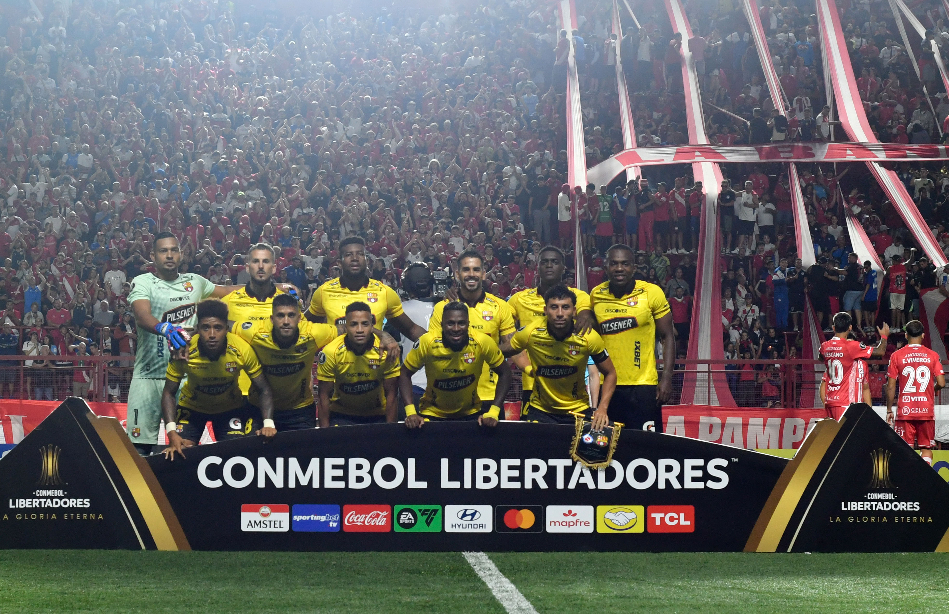 The "Bicho" from La Paternal faces the "Idolo del Astillero" in a key group stage clash at Diego Maradona Stadium Buenos Aires, Argentina – February 25, 2026: Initial training of Barcelona SC from Ecuador to v...