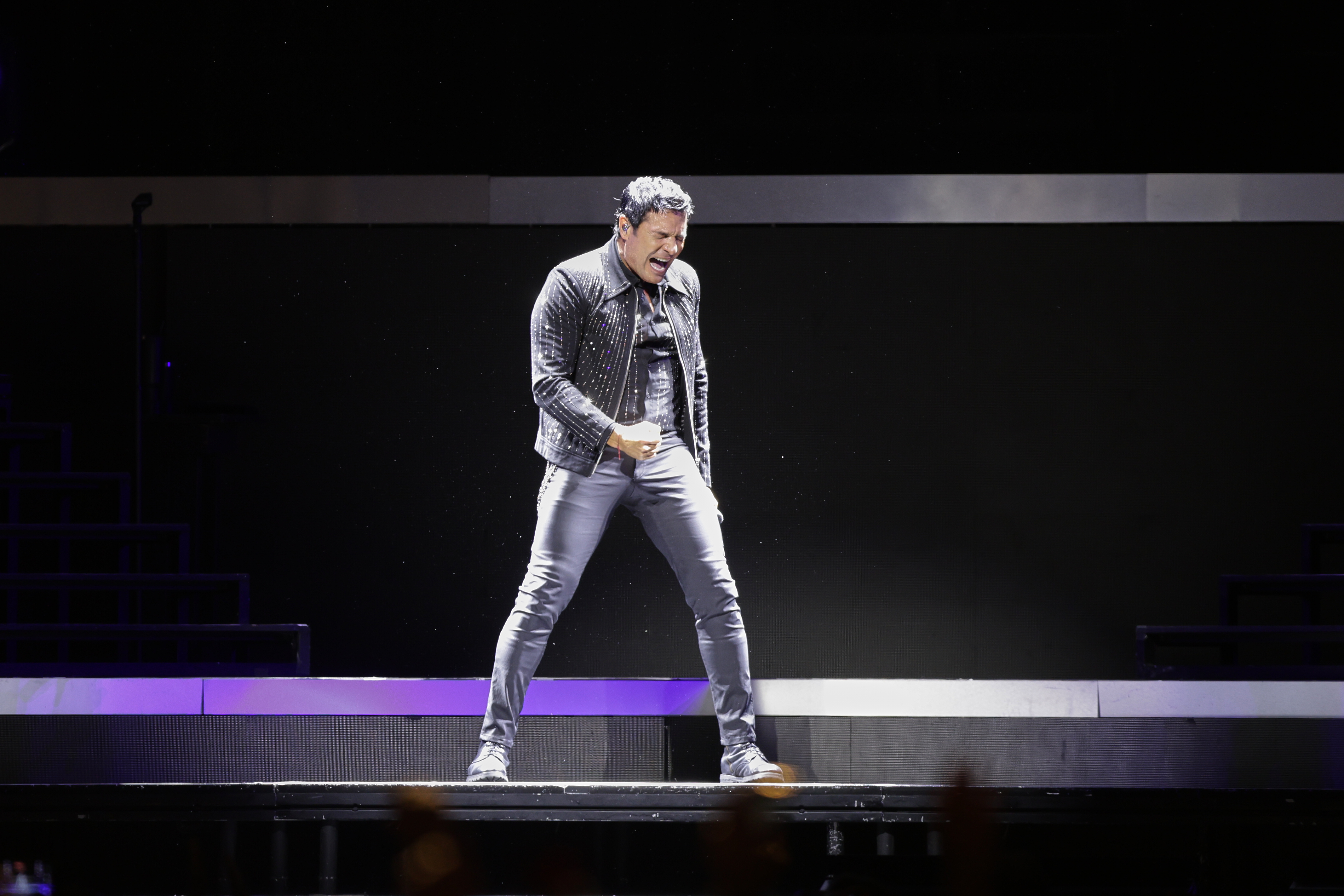 The Puerto Rican idol captivated thousands of fans at the Movistar Arena with his charisma and greatest hits Buenos Aires, Argentina – February 26, 2026: Puerto Rican singer Chayanne performed for the sec...
