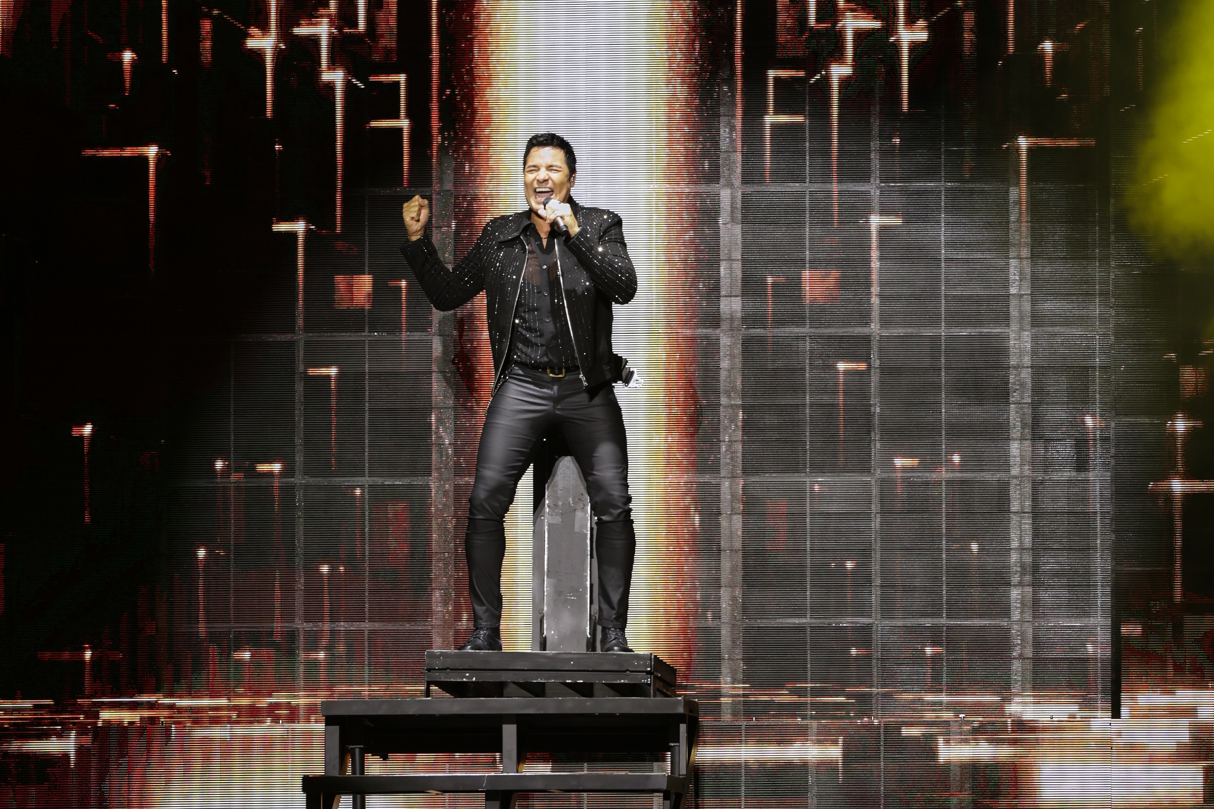 Buenos Aires, Argentina – February 26, 2026: Puerto Rican singer Chayanne performed for the sec...