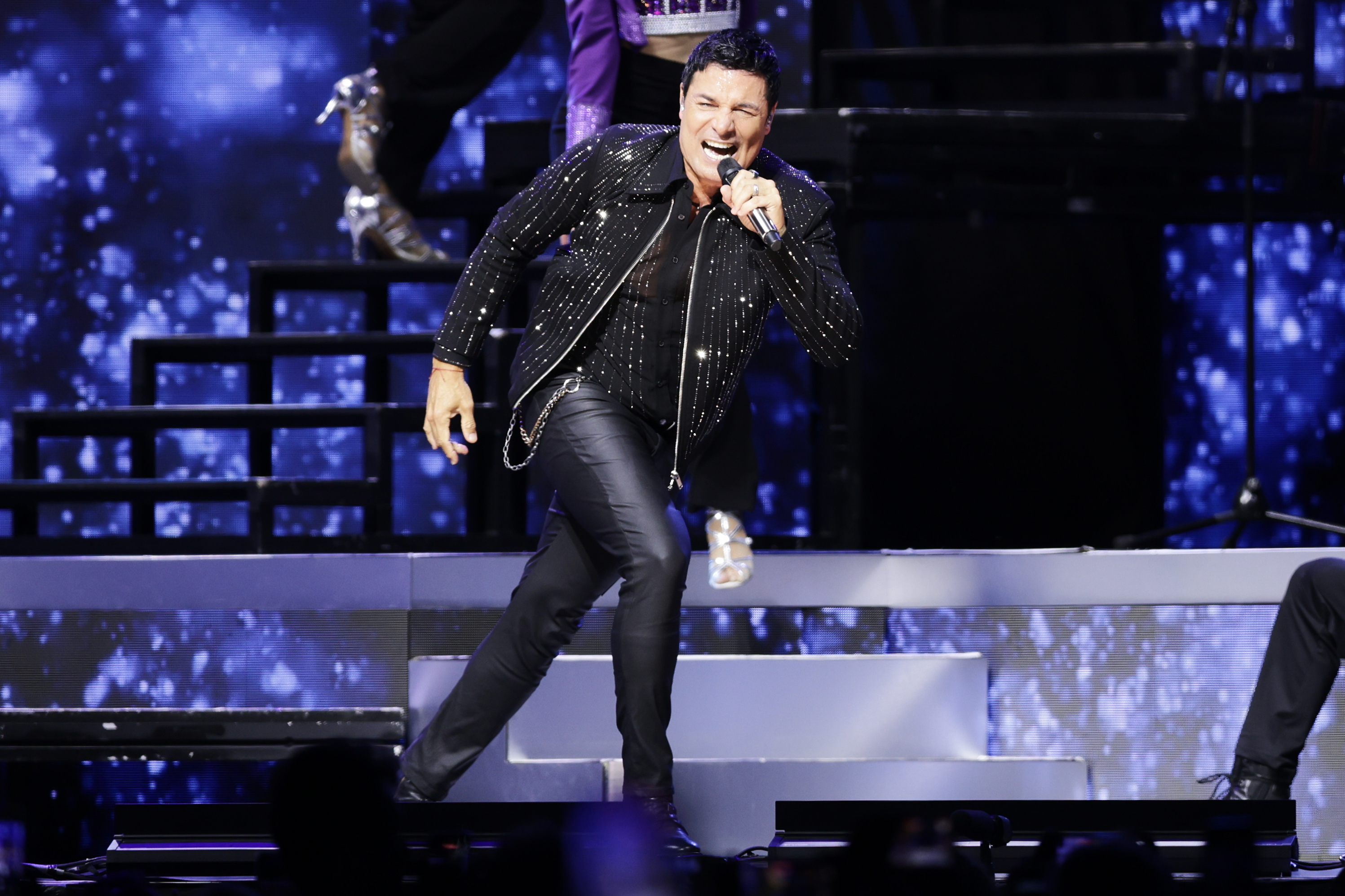 The Puerto Rican idol captivated thousands of fans at the Movistar Arena with his charisma and greatest hits Buenos Aires, Argentina – February 26, 2026: Puerto Rican singer Chayanne performed for the sec...