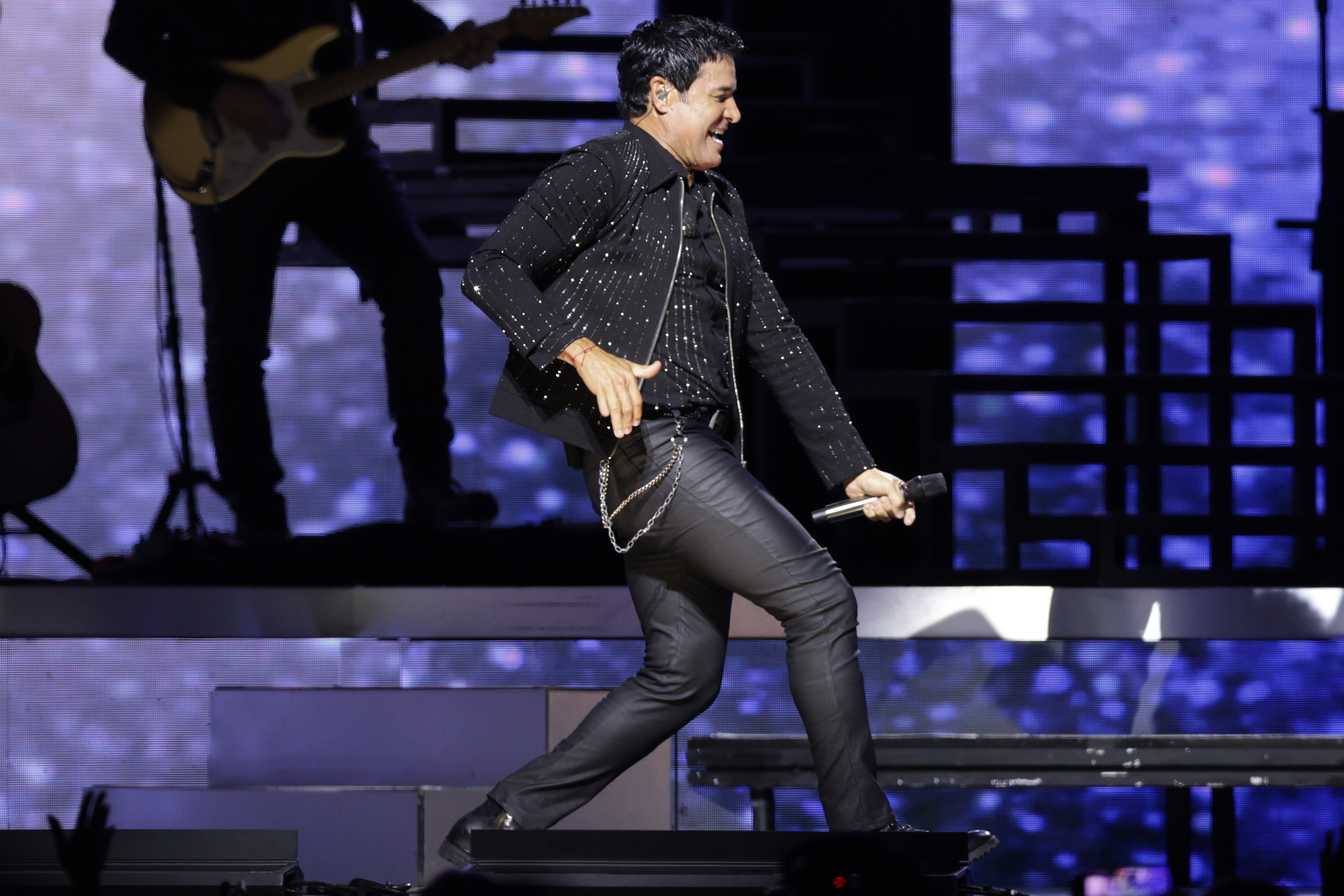 Buenos Aires, Argentina – February 26, 2026: Puerto Rican singer Chayanne performed for the sec...