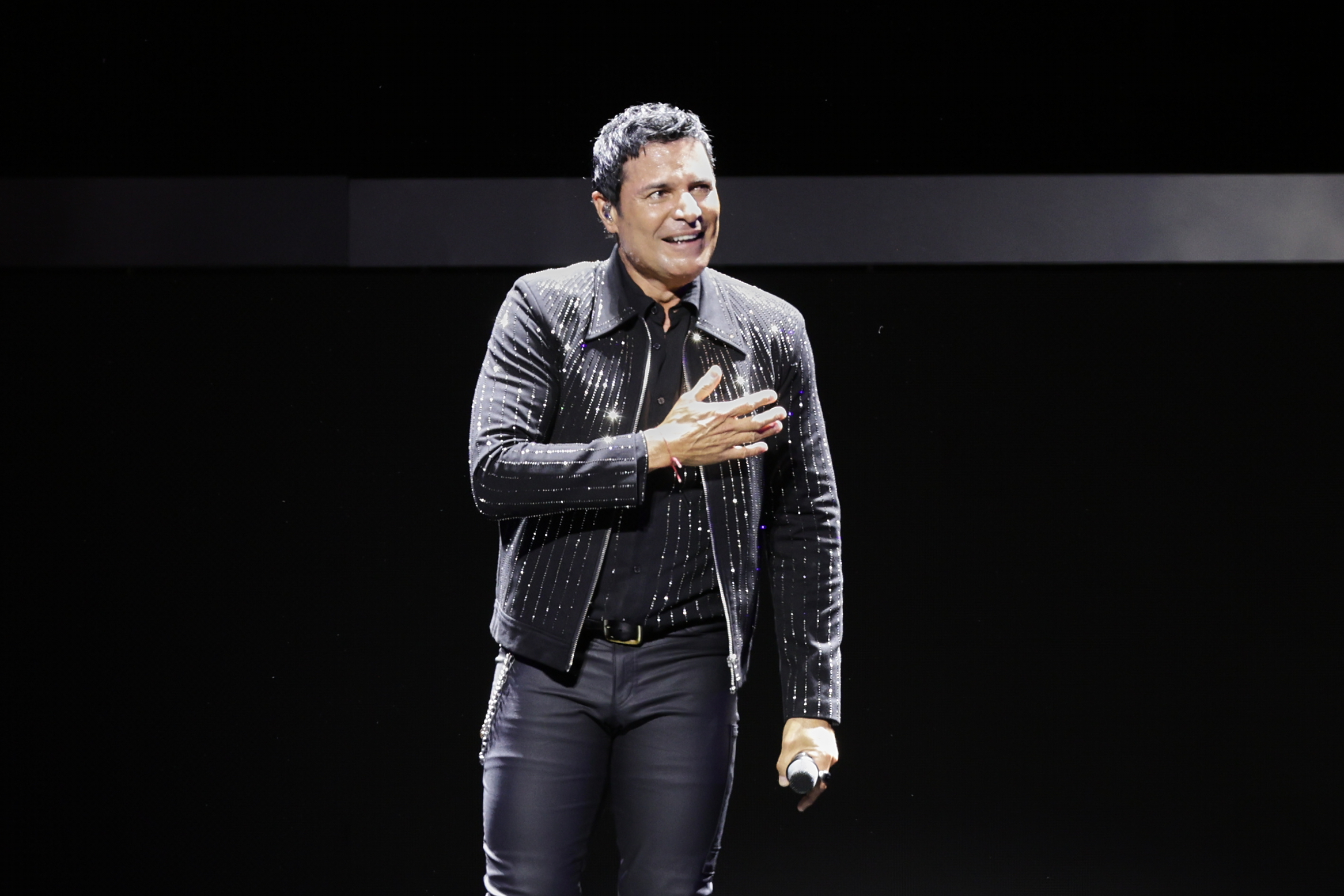 Buenos Aires, Argentina – February 26, 2026: Puerto Rican singer Chayanne performed for the sec...